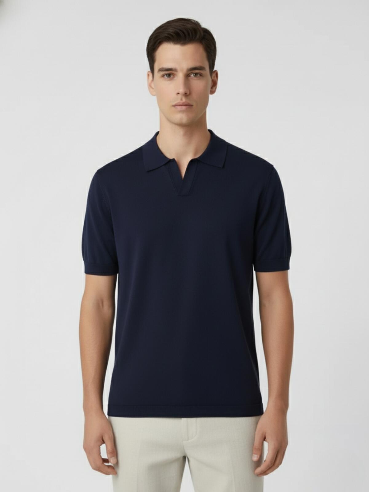 Polo Tricot Florence Nav