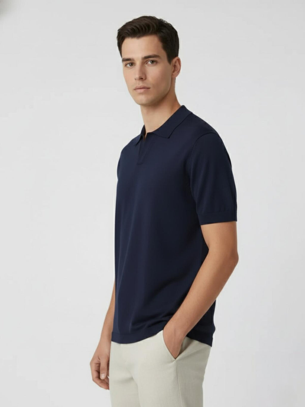 Polo Tricot Florence Nav