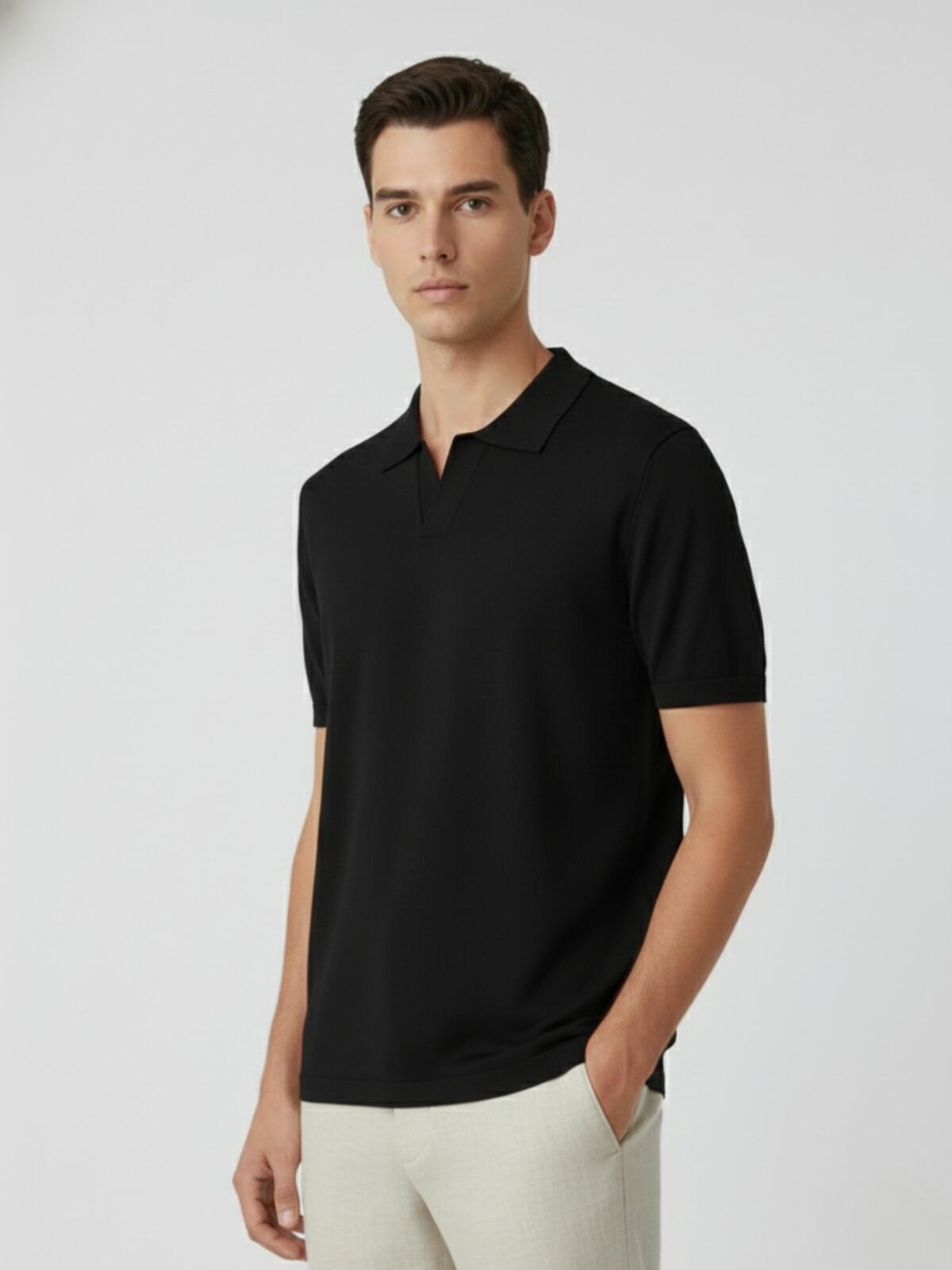 Polo Tricot Florence Bla