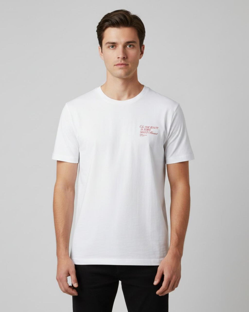 Camiseta Estampada Beauty Branco