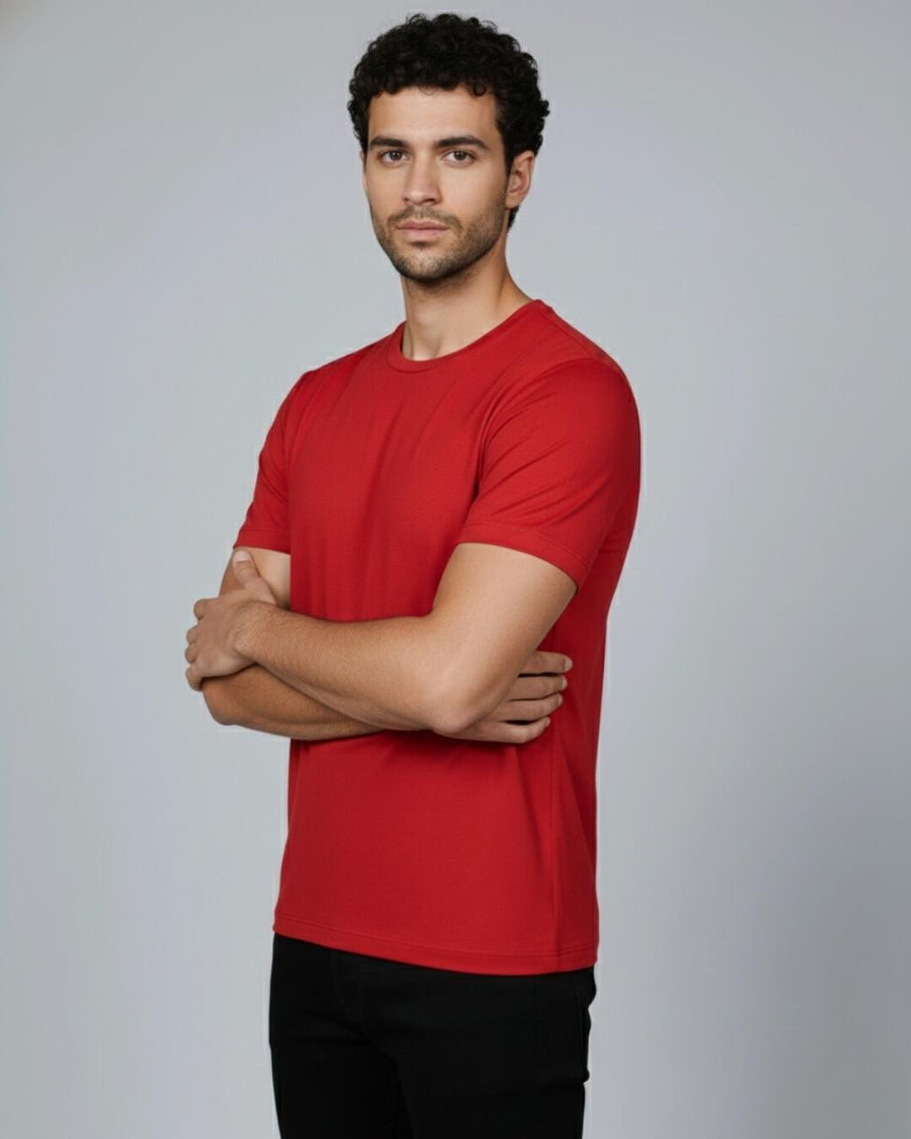 Camiseta Egípcio Gola Redonda Red
