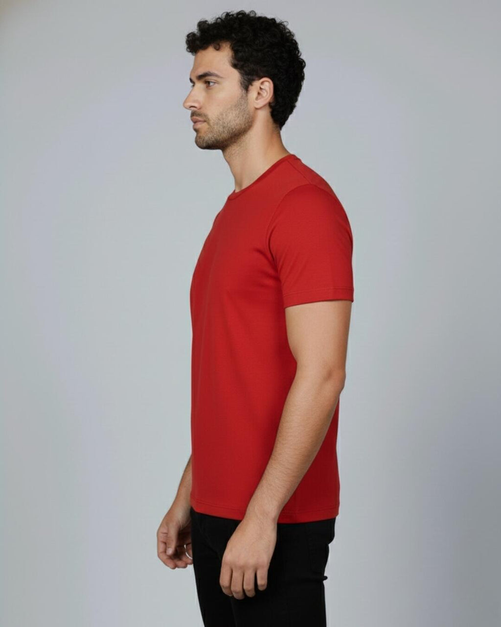Camiseta Egípcio Gola Redonda Red