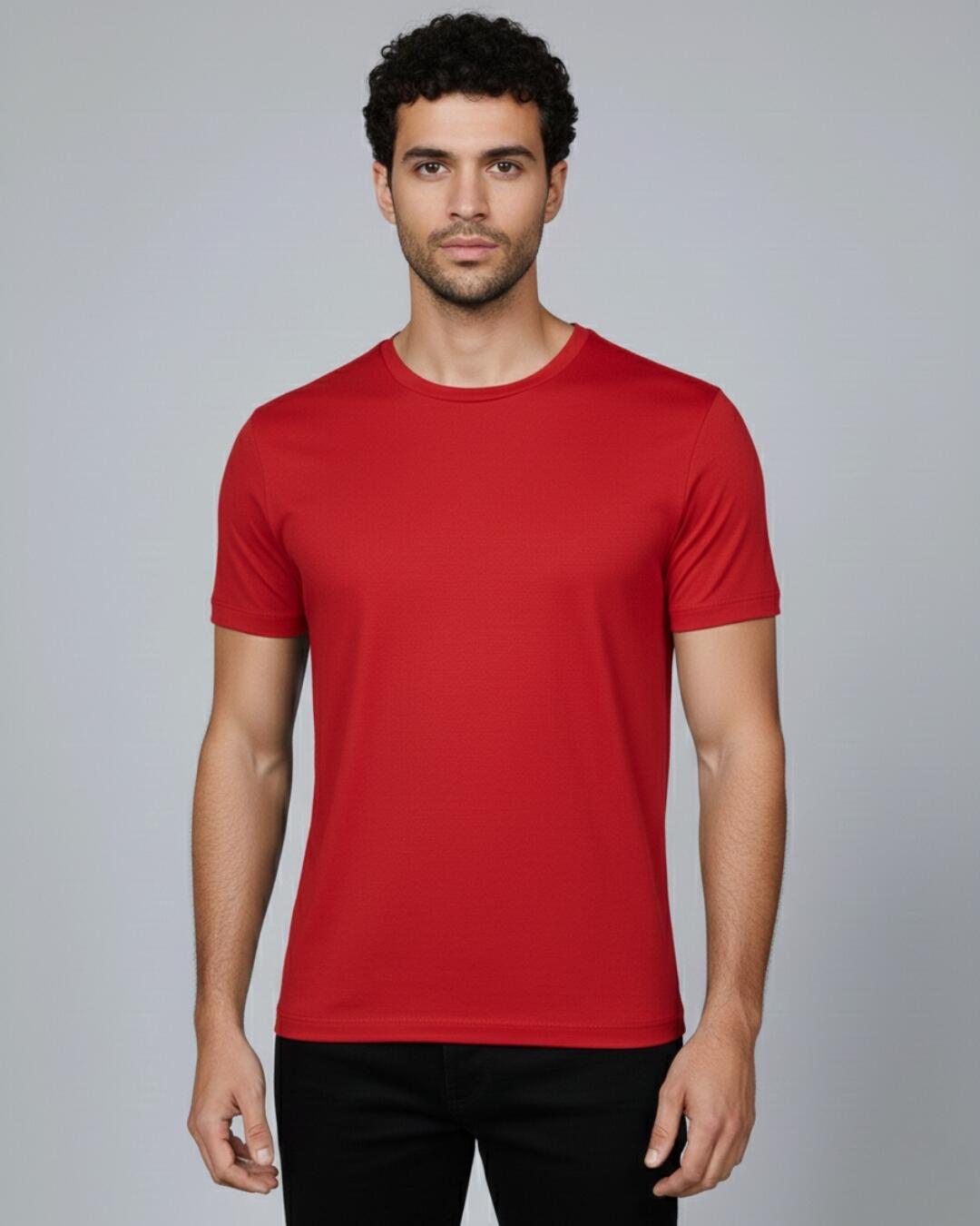 Camiseta Egípcio Gola Redonda Red