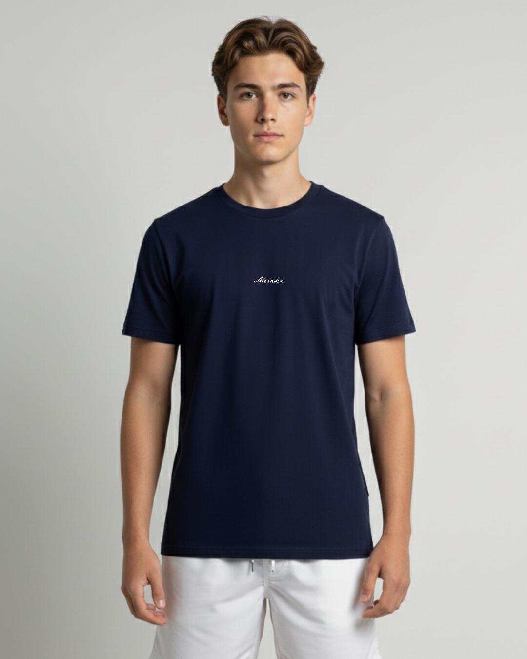 Camiseta Estampada Meraki Navy