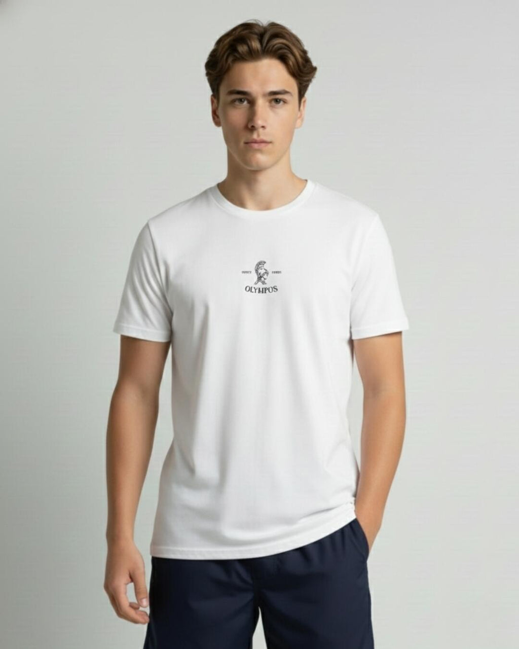 Camiseta Estampada Olympos White