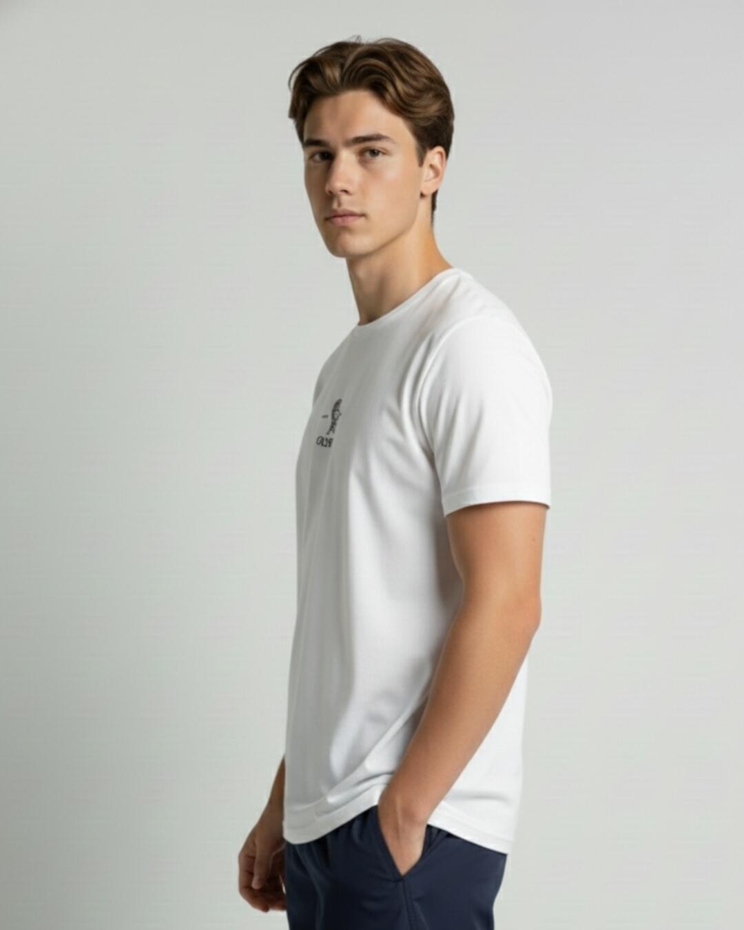 Camiseta Estampada Olympos White