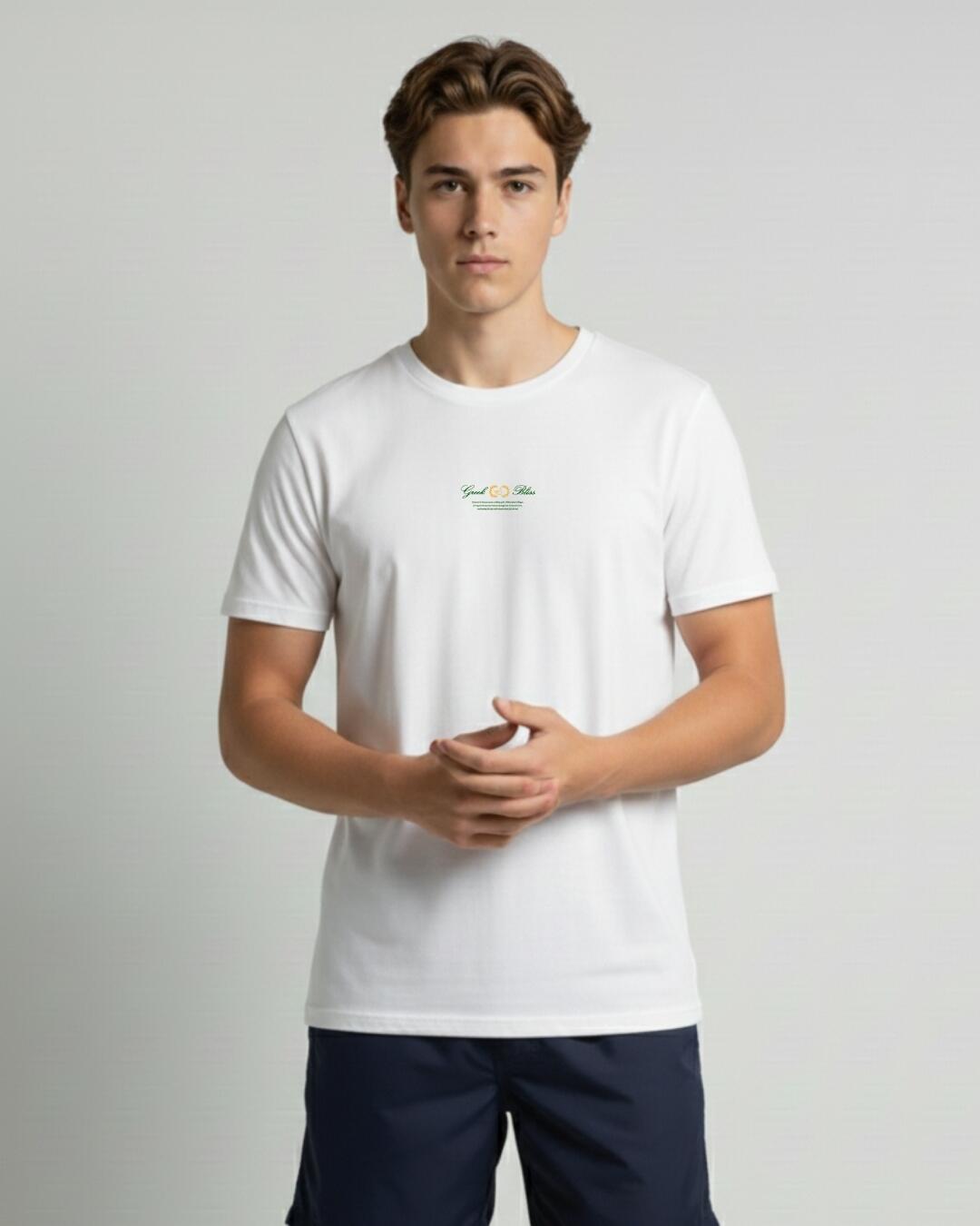 Camiseta Estampada Bliss White
