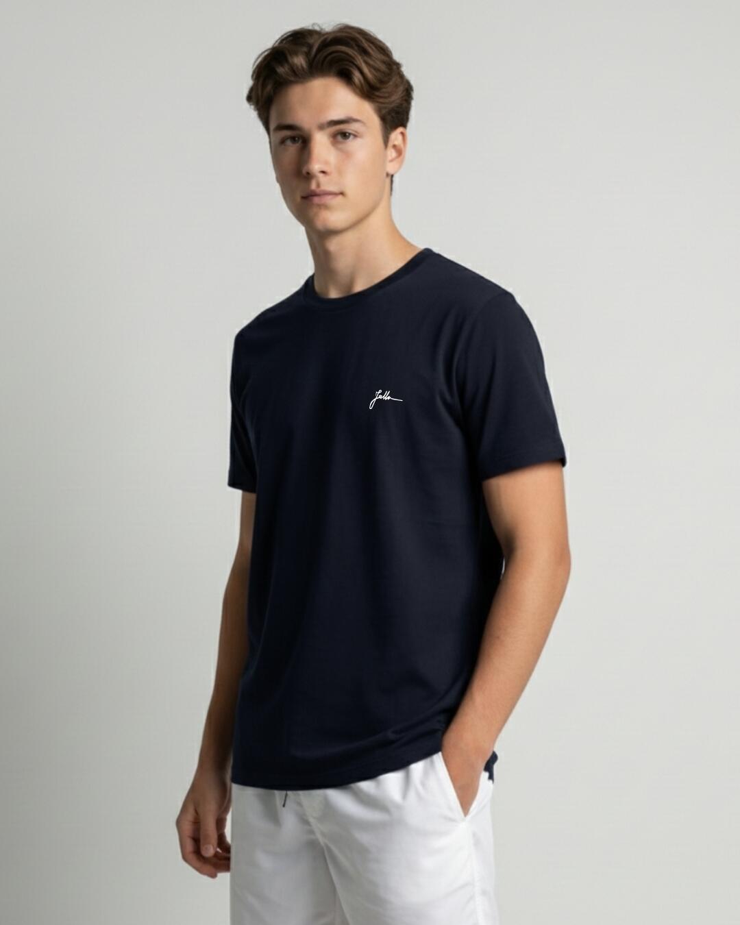 Camiseta Estampada Signature Black