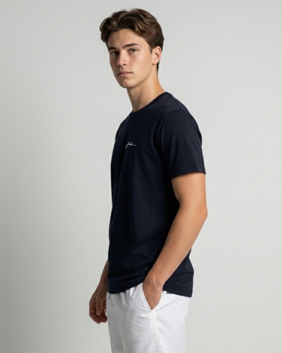Camiseta Estampada Signature Black