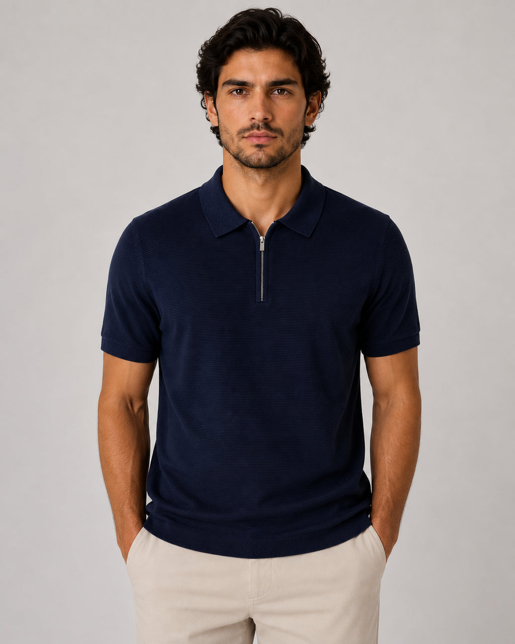 Polo Tricot Monaco Nav