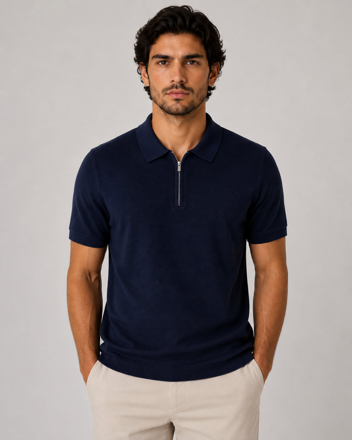 Polo Tricot Monaco Nav