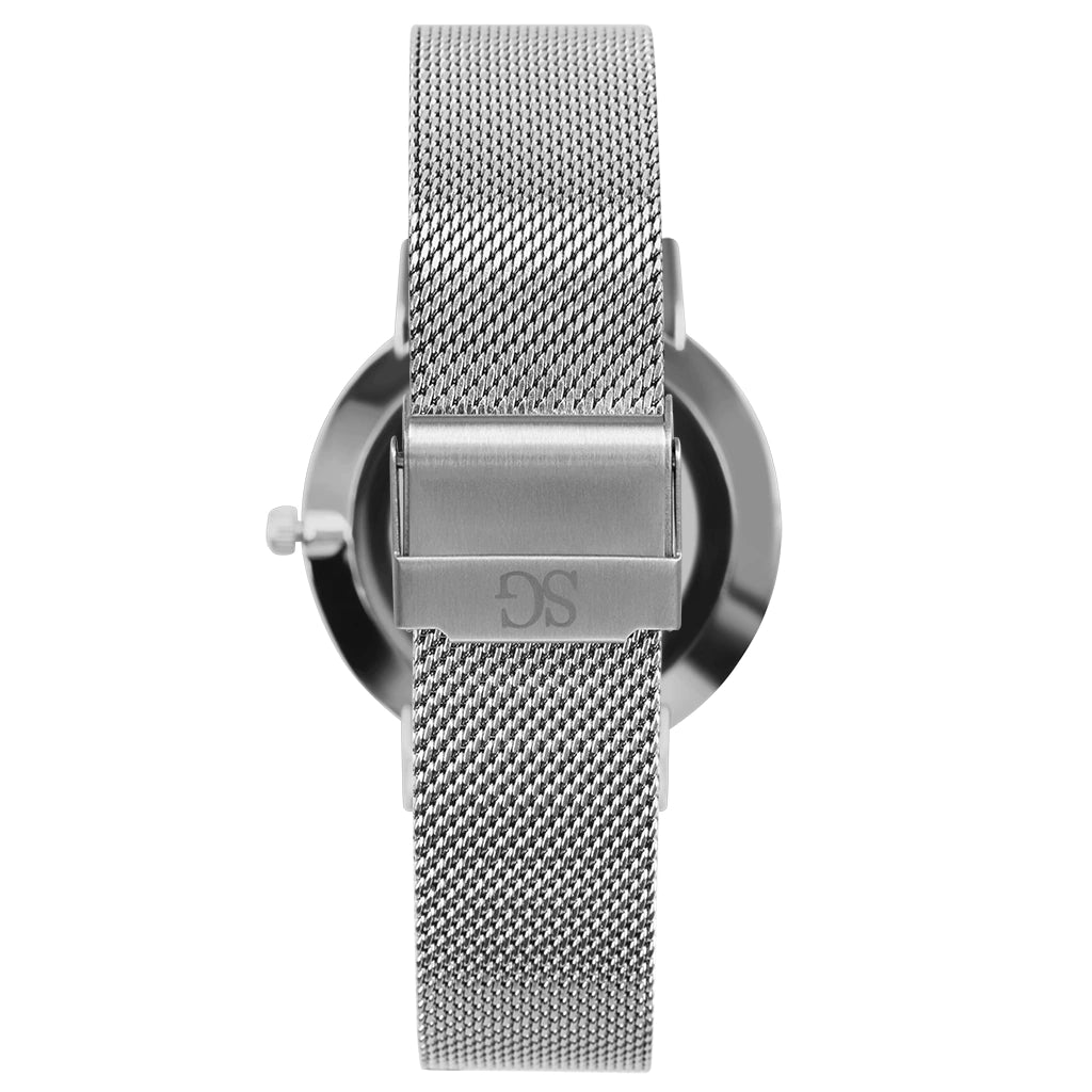 Relógio Feminino Pulseira Prata Harlem Silver 32mm