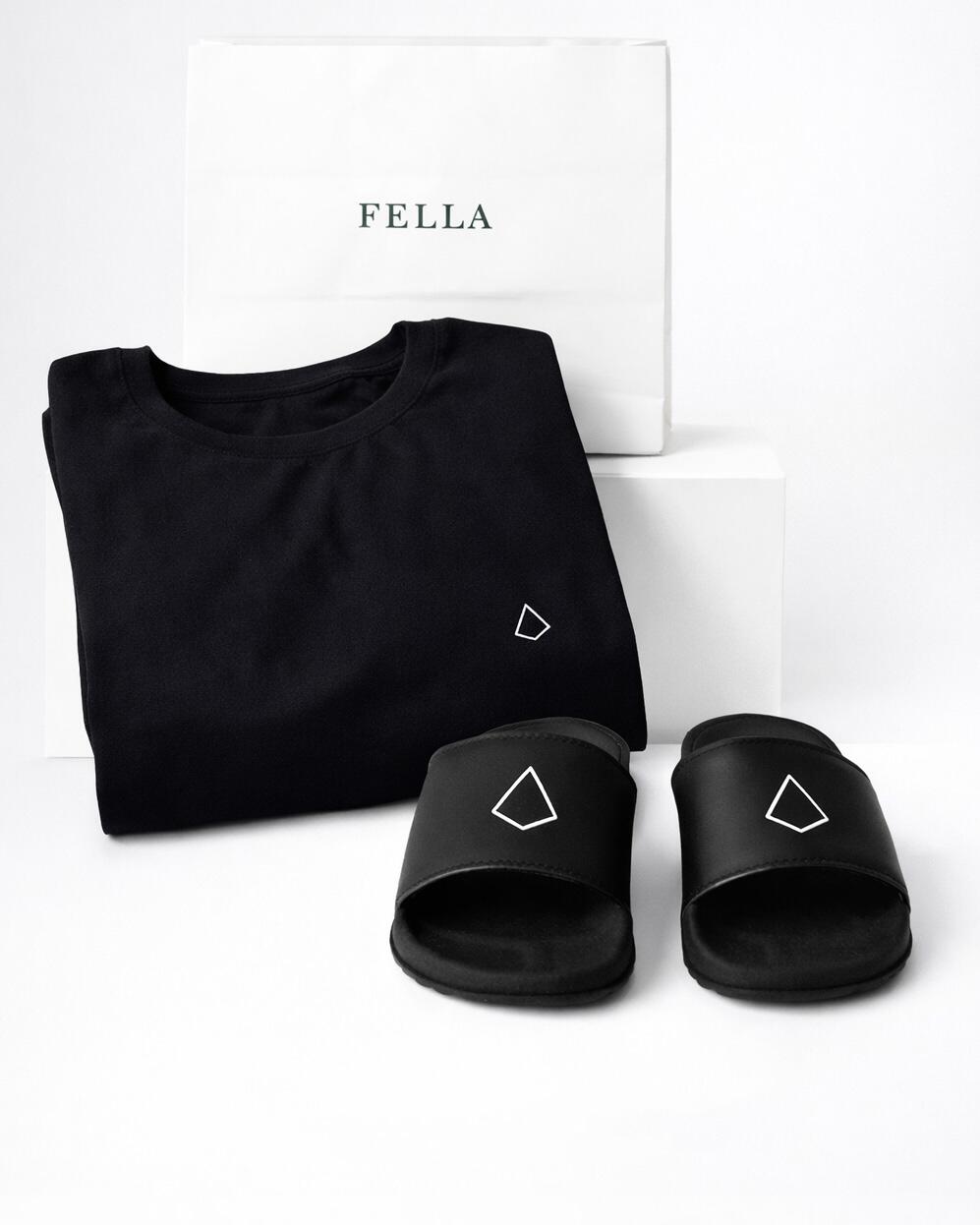 Kit 1 Camiseta Essentials + 1 Slide