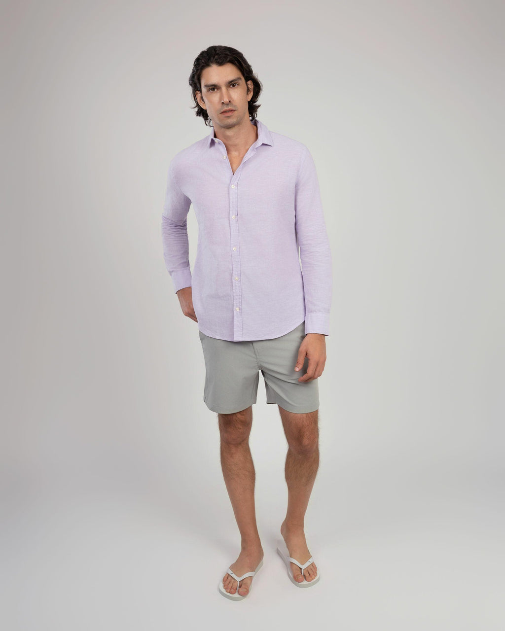 Camisa de Botão ML Linho Pienza Alfaze