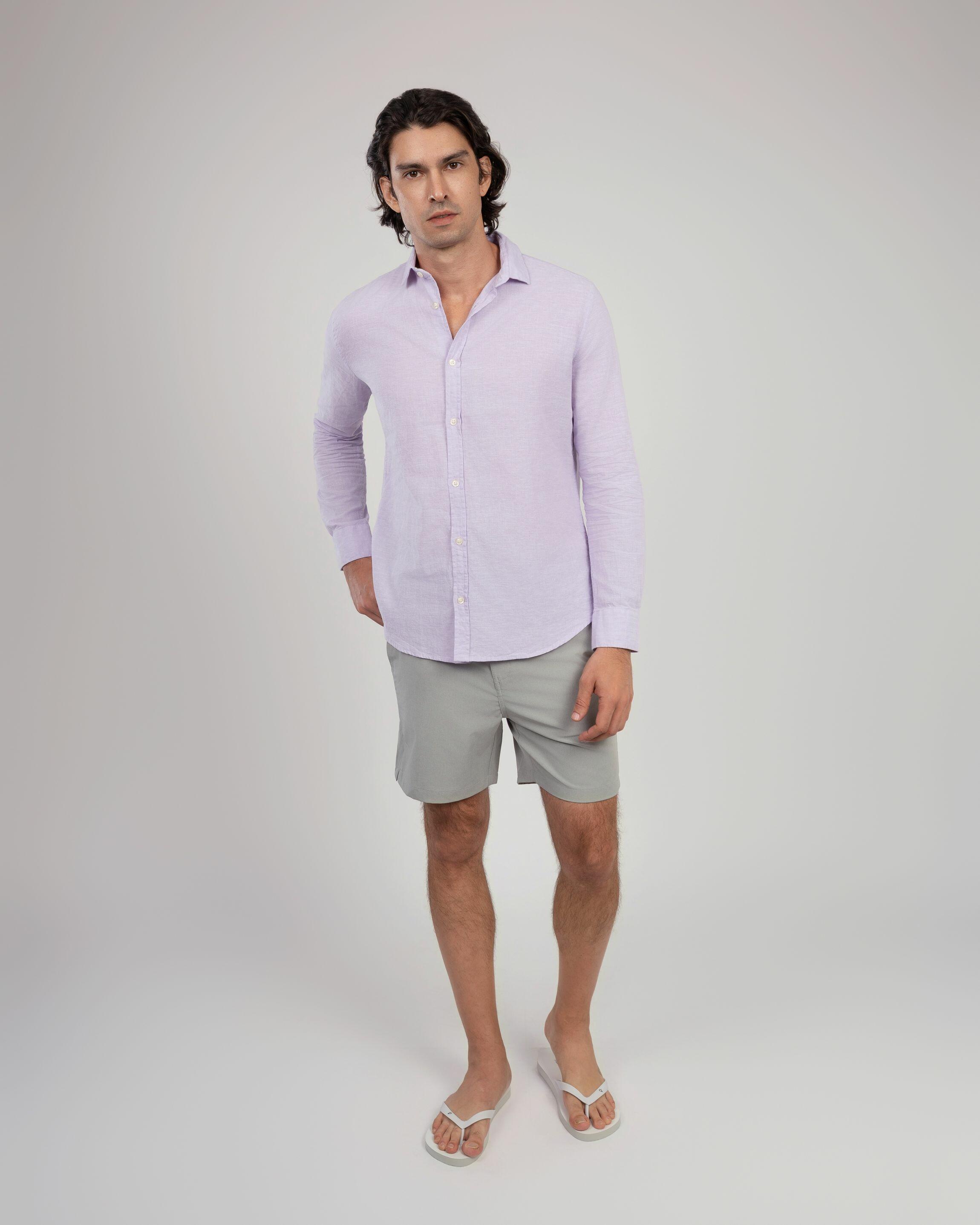 Camisa de Botão ML Linho Pienza Alfaze