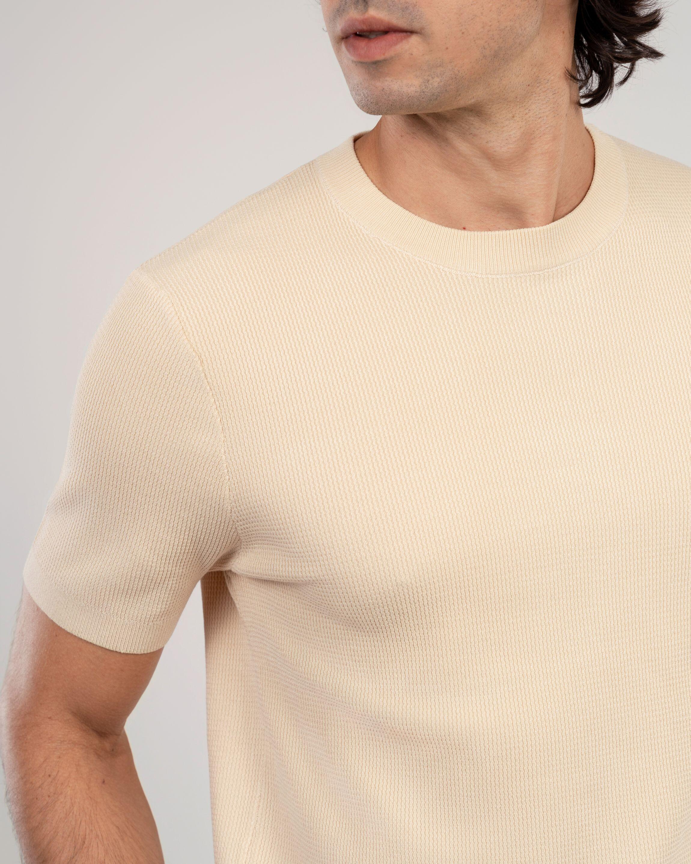 Camiseta Massimo Beige