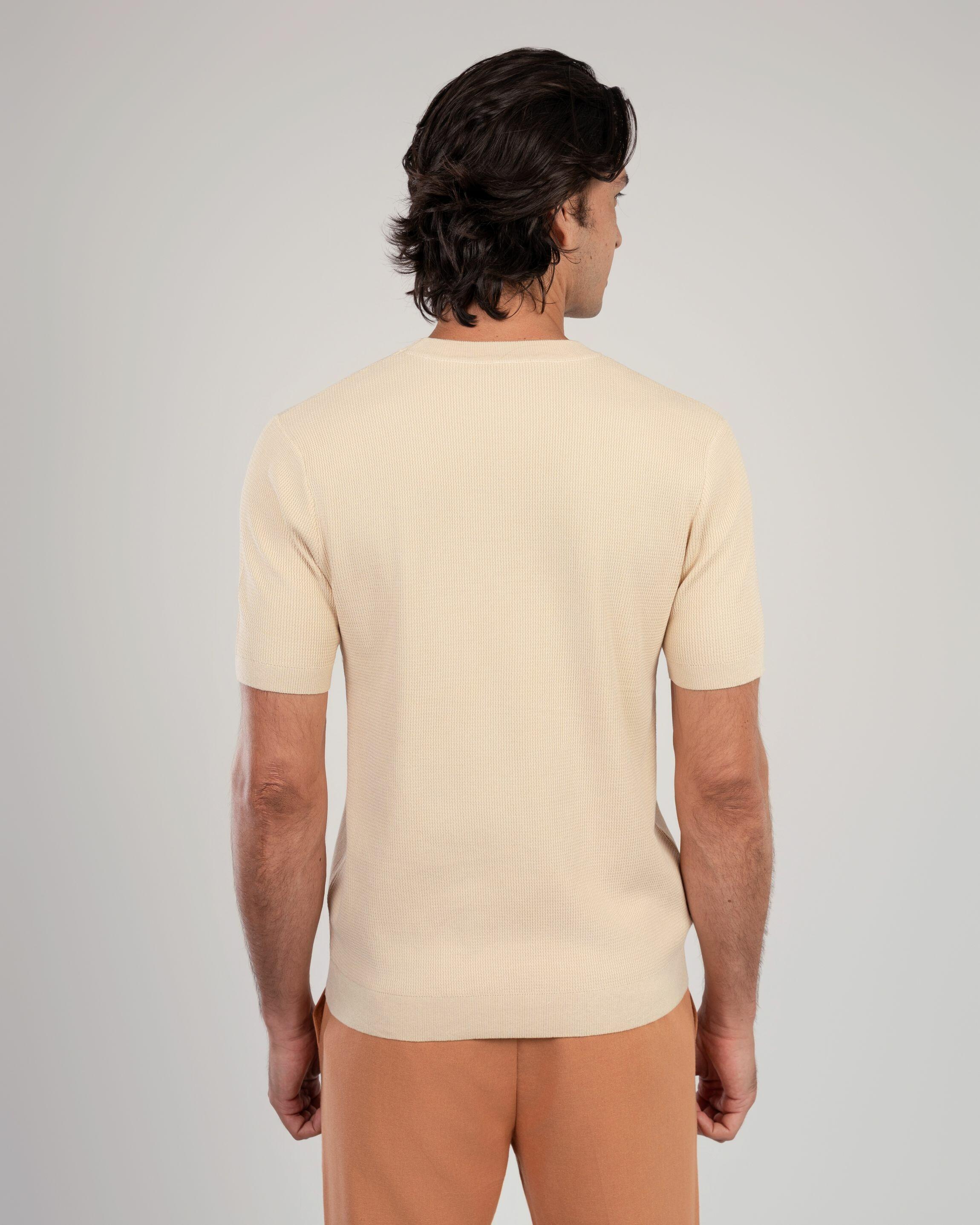 Camiseta Massimo Beige