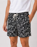 Short Estampado Noir Bloom