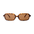 Óculos de Sol Retangular Ibiza Tortoise Clássico