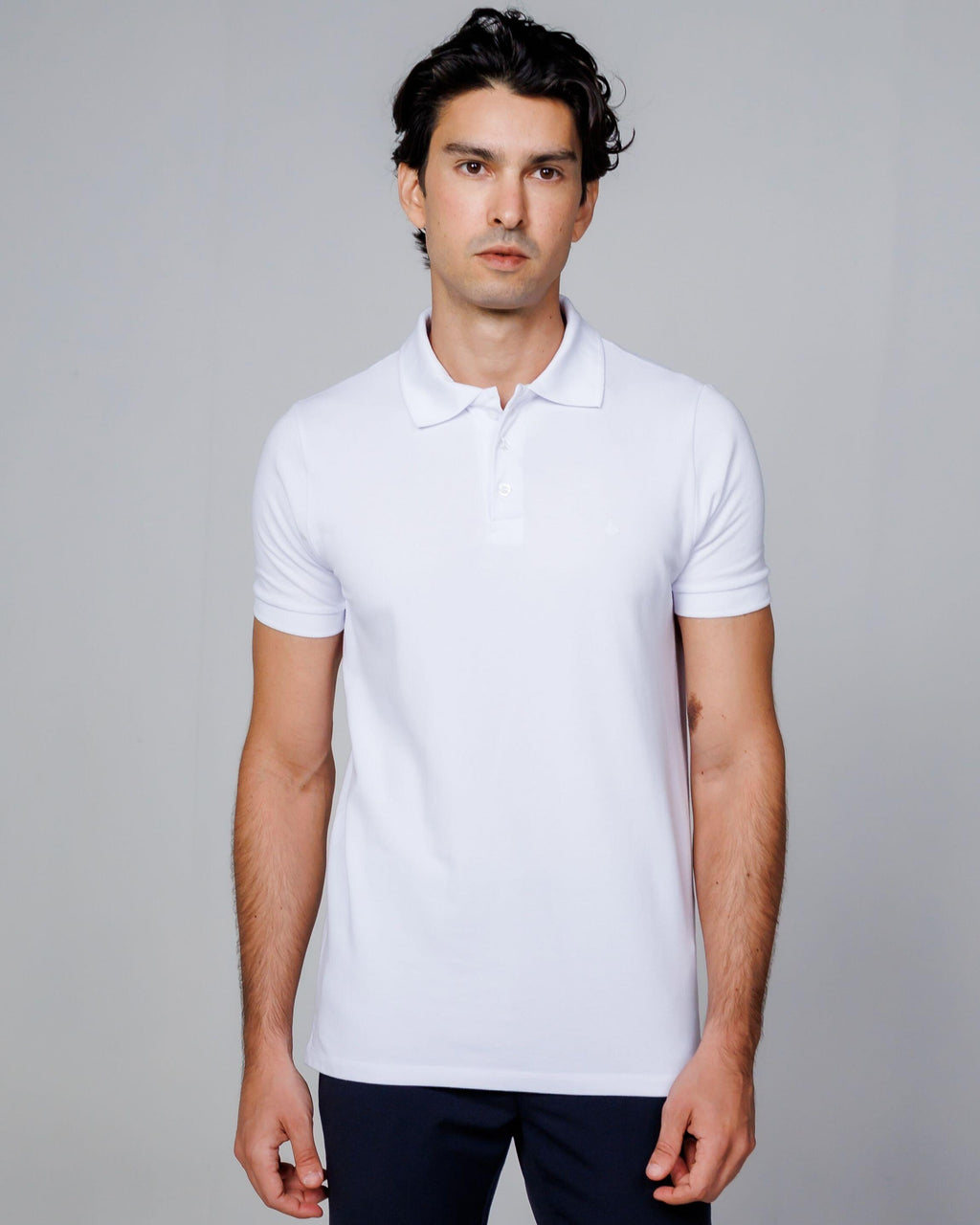 Polo Piquet Pima White