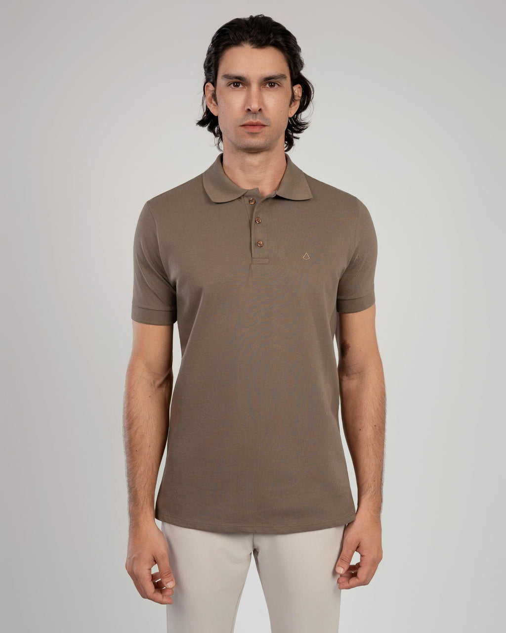 Polo Piquet Pima Olive