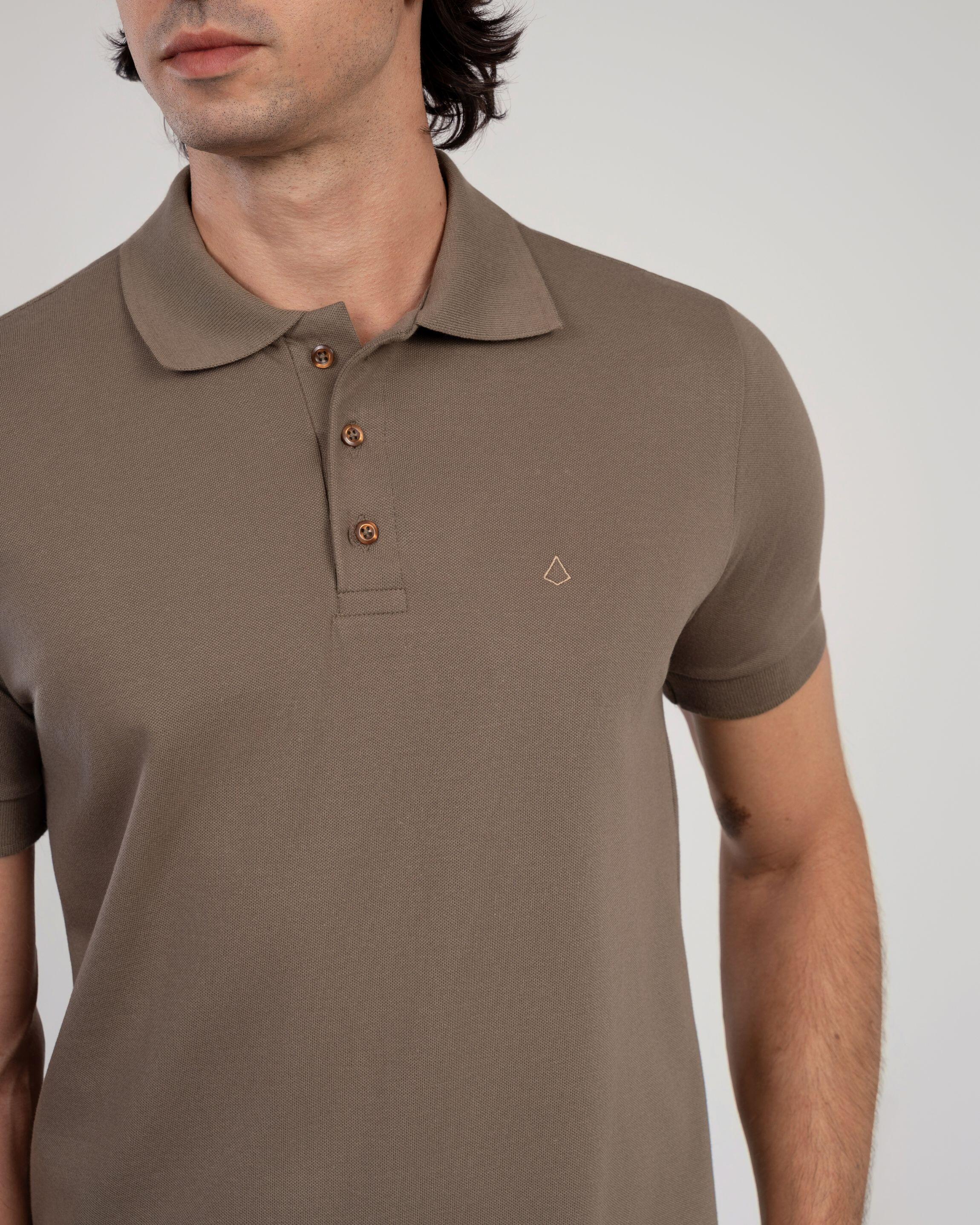 Polo Piquet Pima Olive