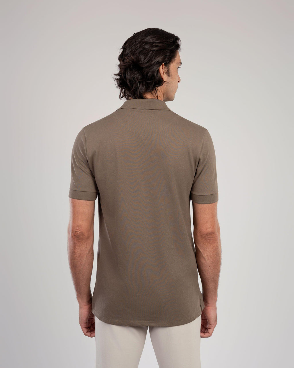 Polo Piquet Pima Olive