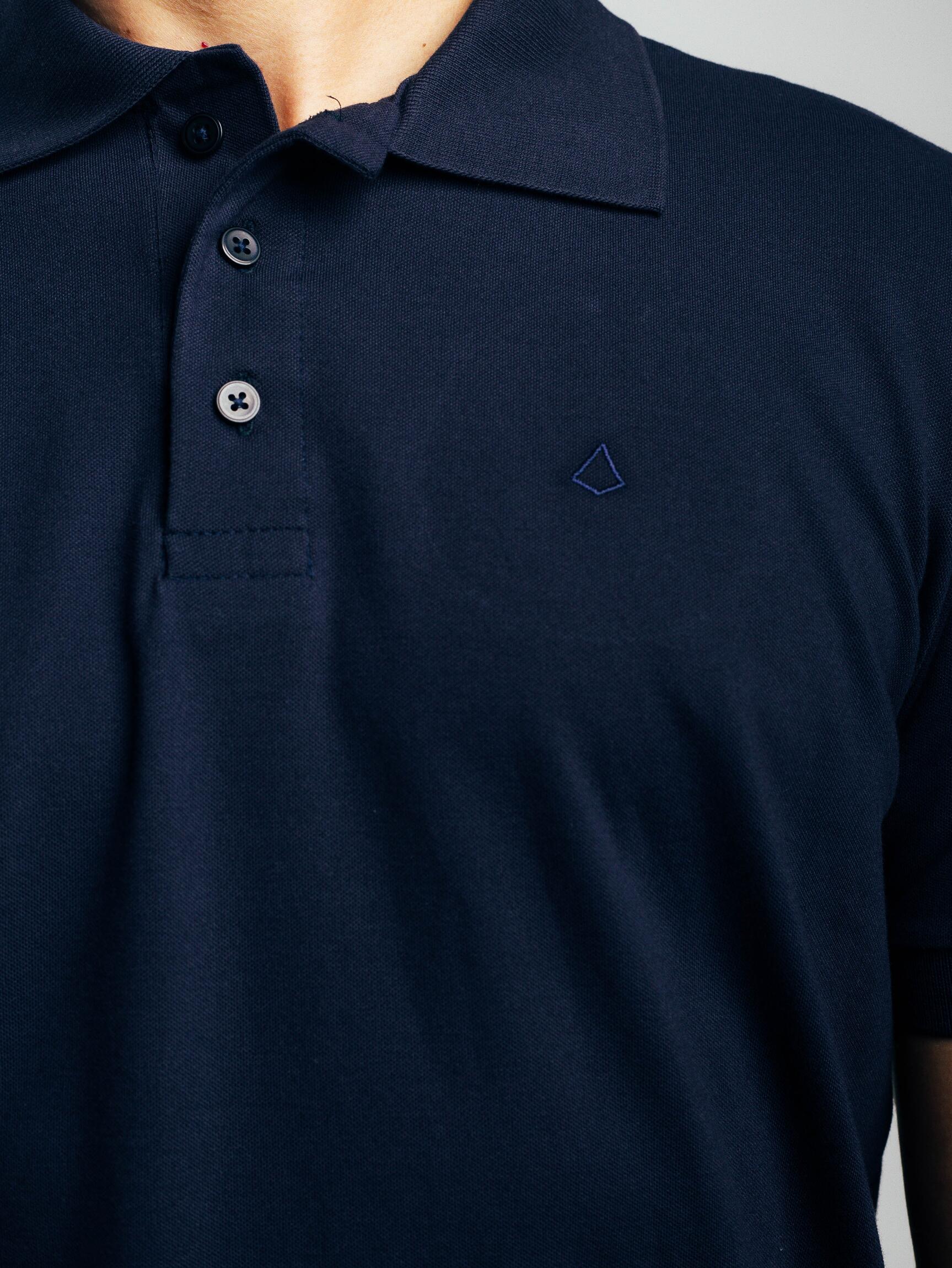 Polo Piquet Pima Navy