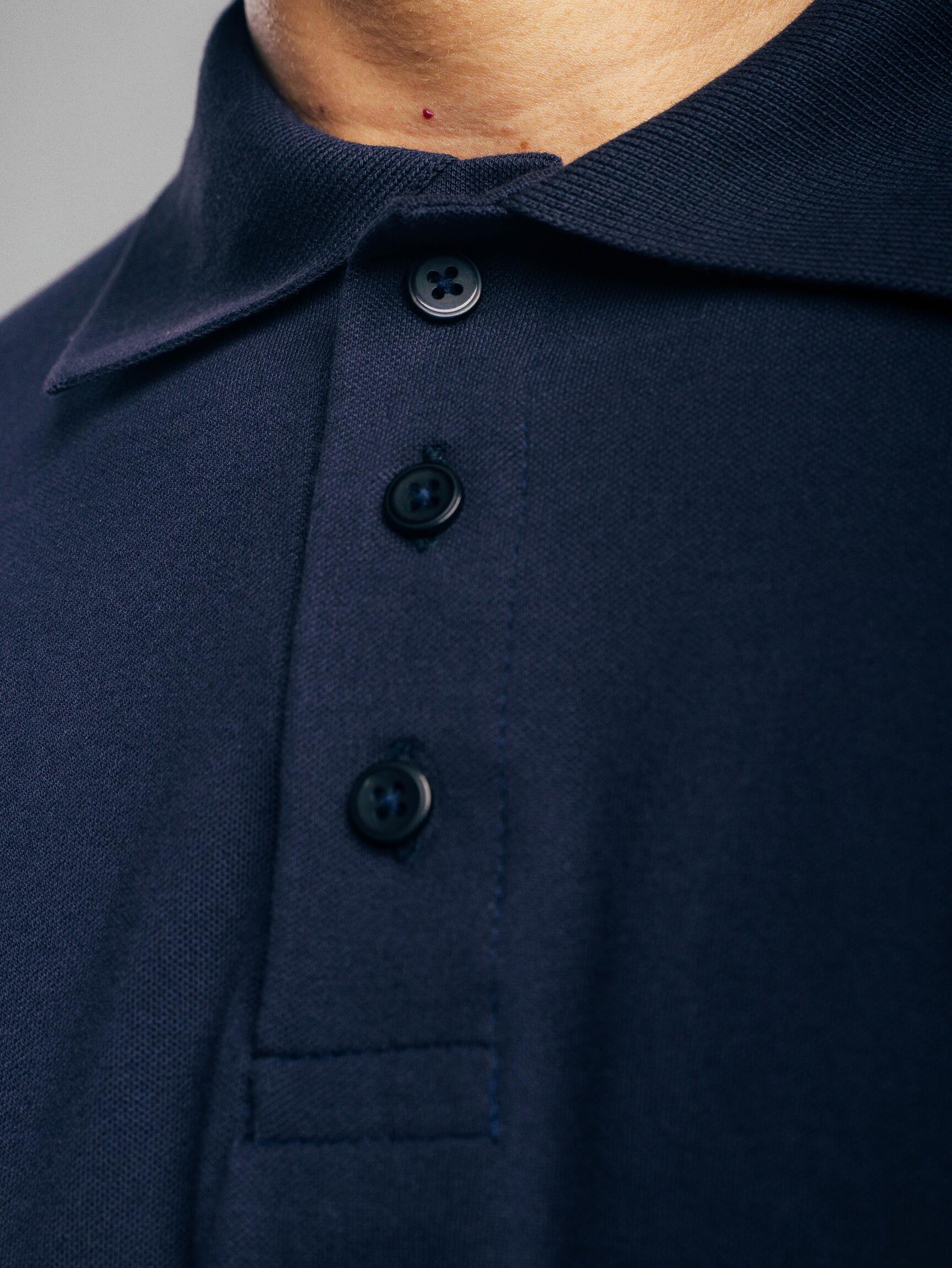Polo Piquet Pima Navy
