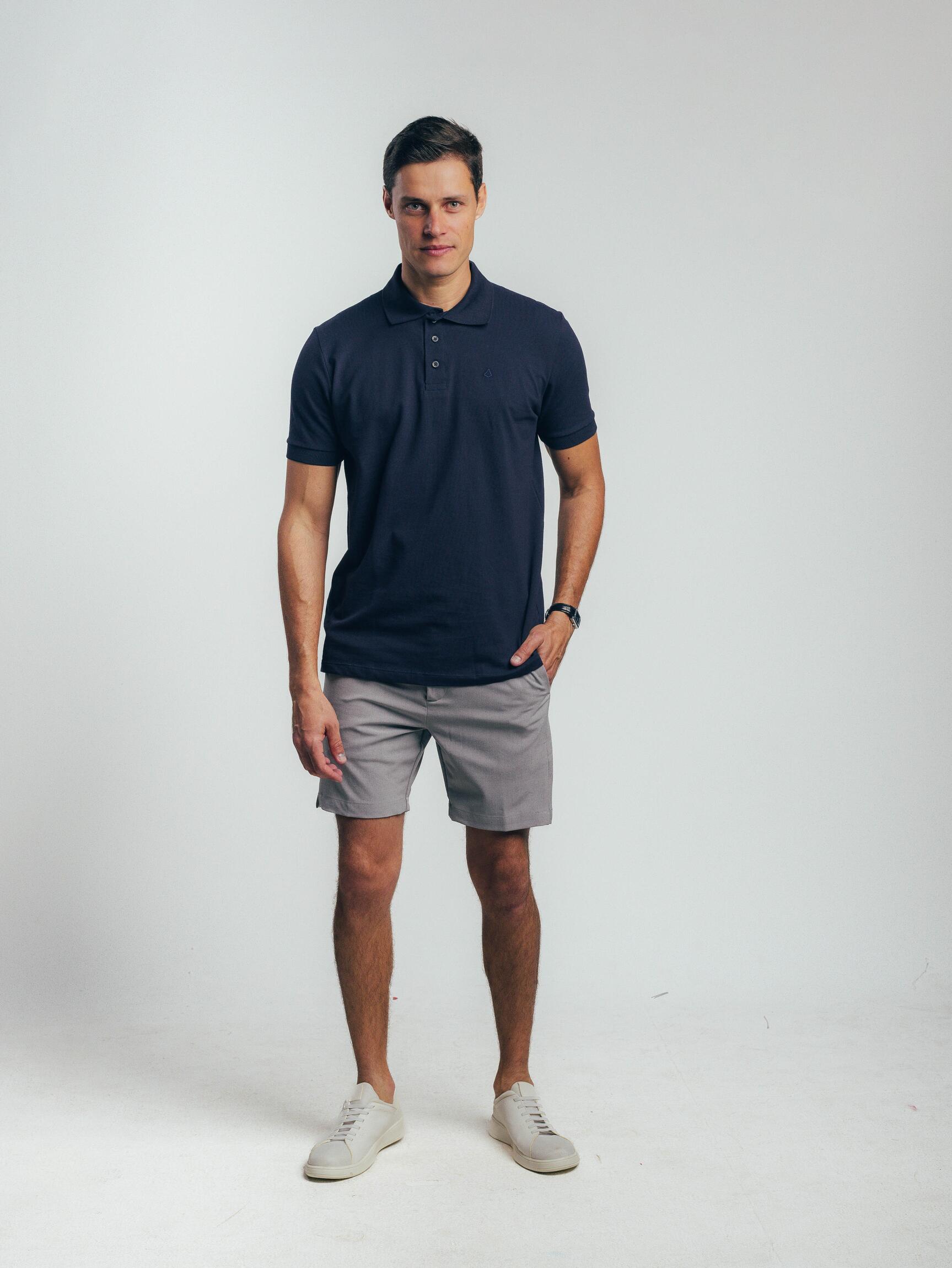 Polo Piquet Pima Navy