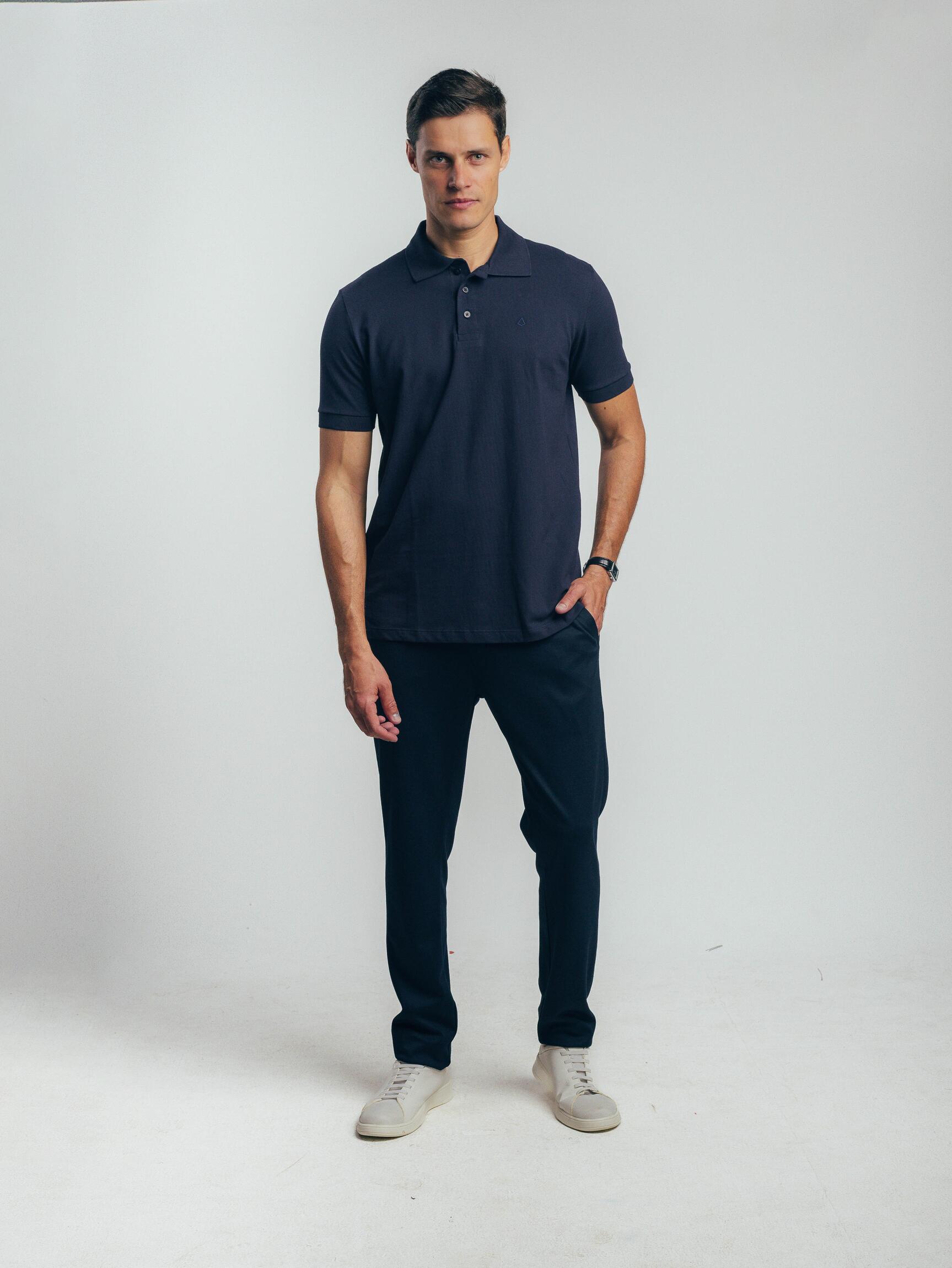Polo Piquet Pima Navy