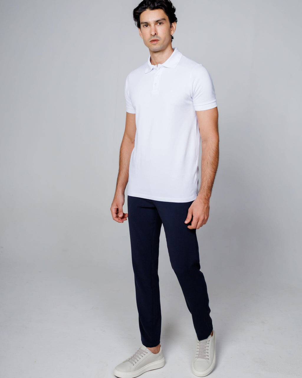 Polo Piquet Pima White