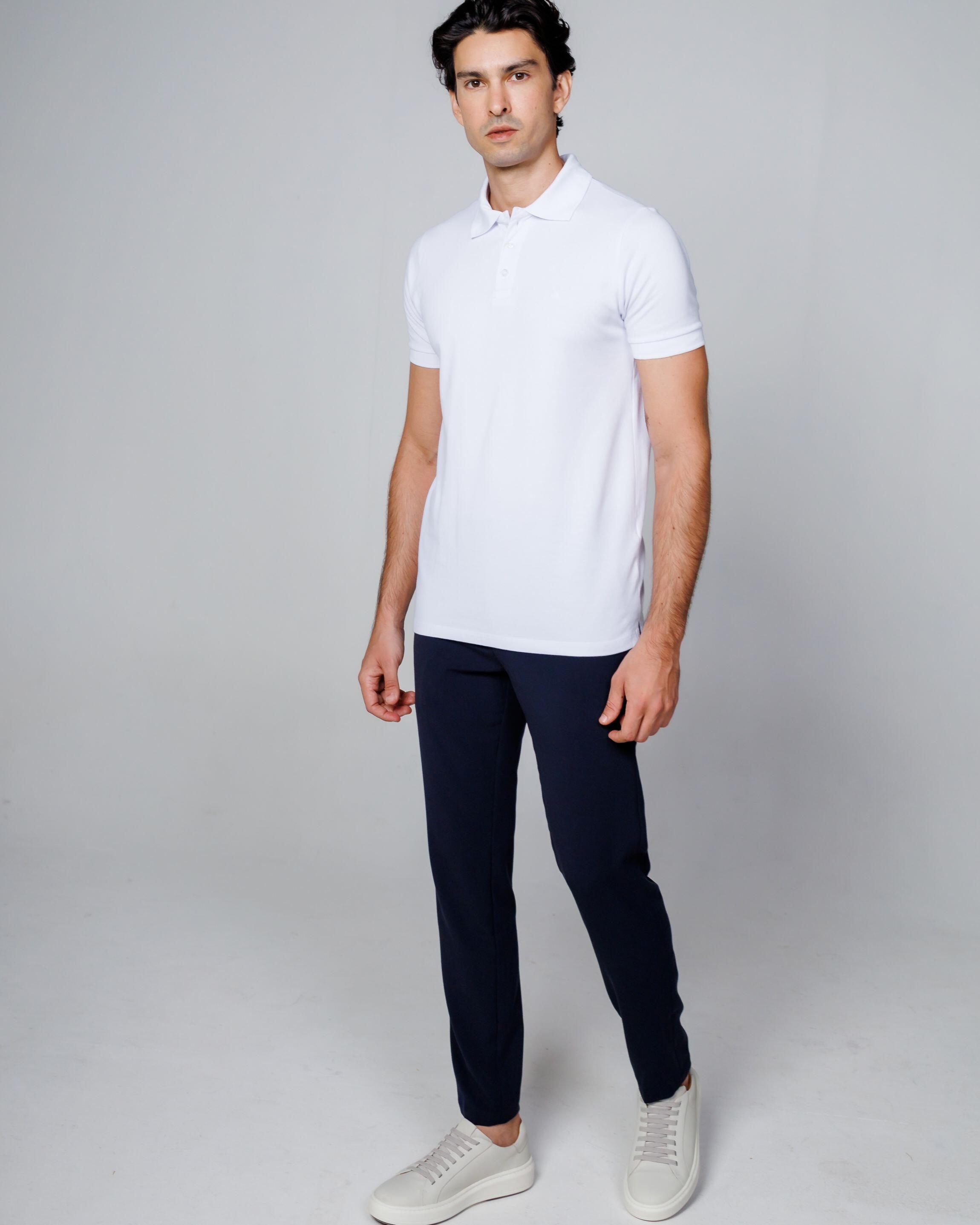 Polo Piquet Pima White