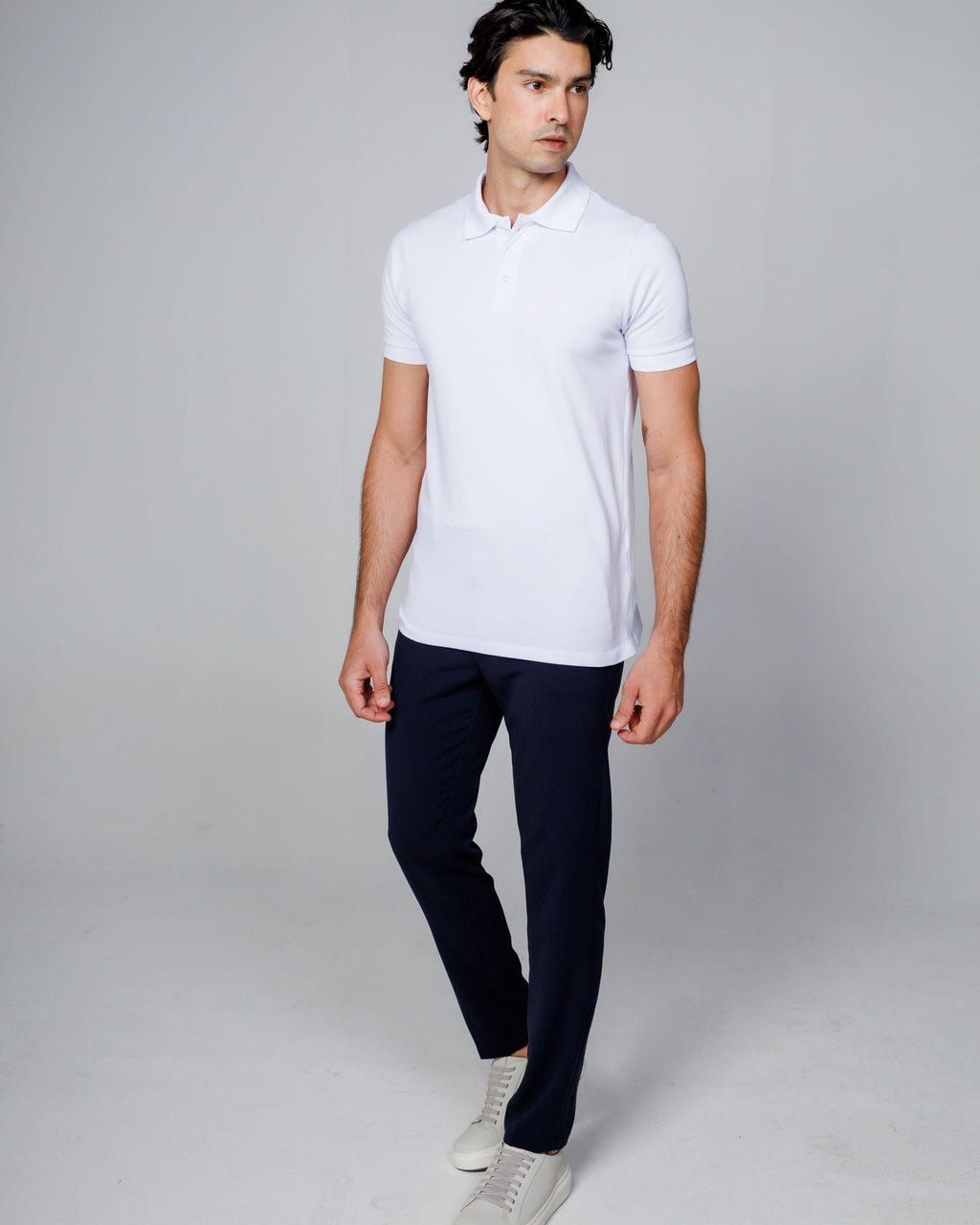 Polo Piquet Pima White