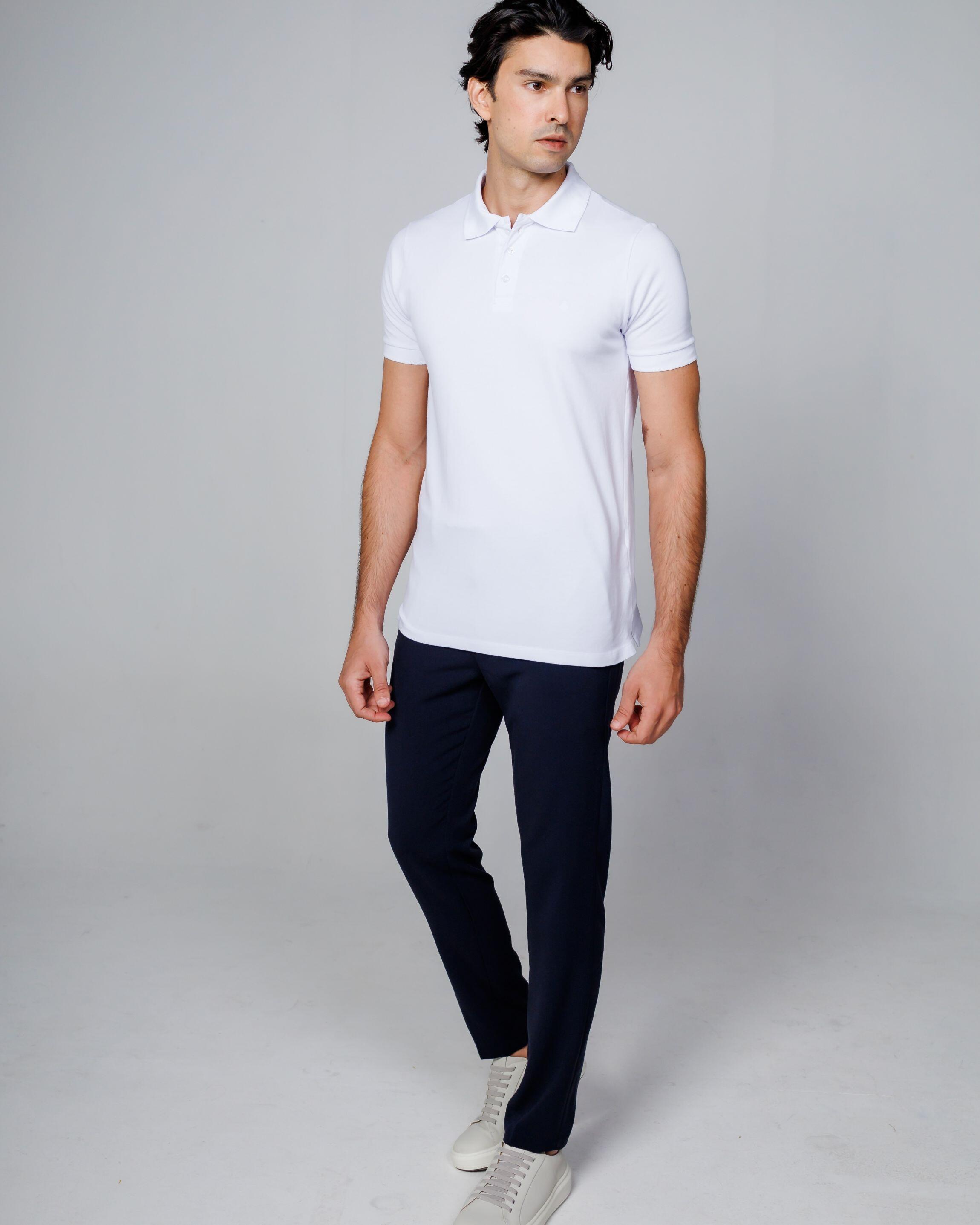 Polo Piquet Pima White