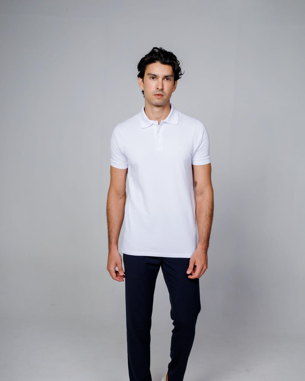 Polo Piquet Pima White