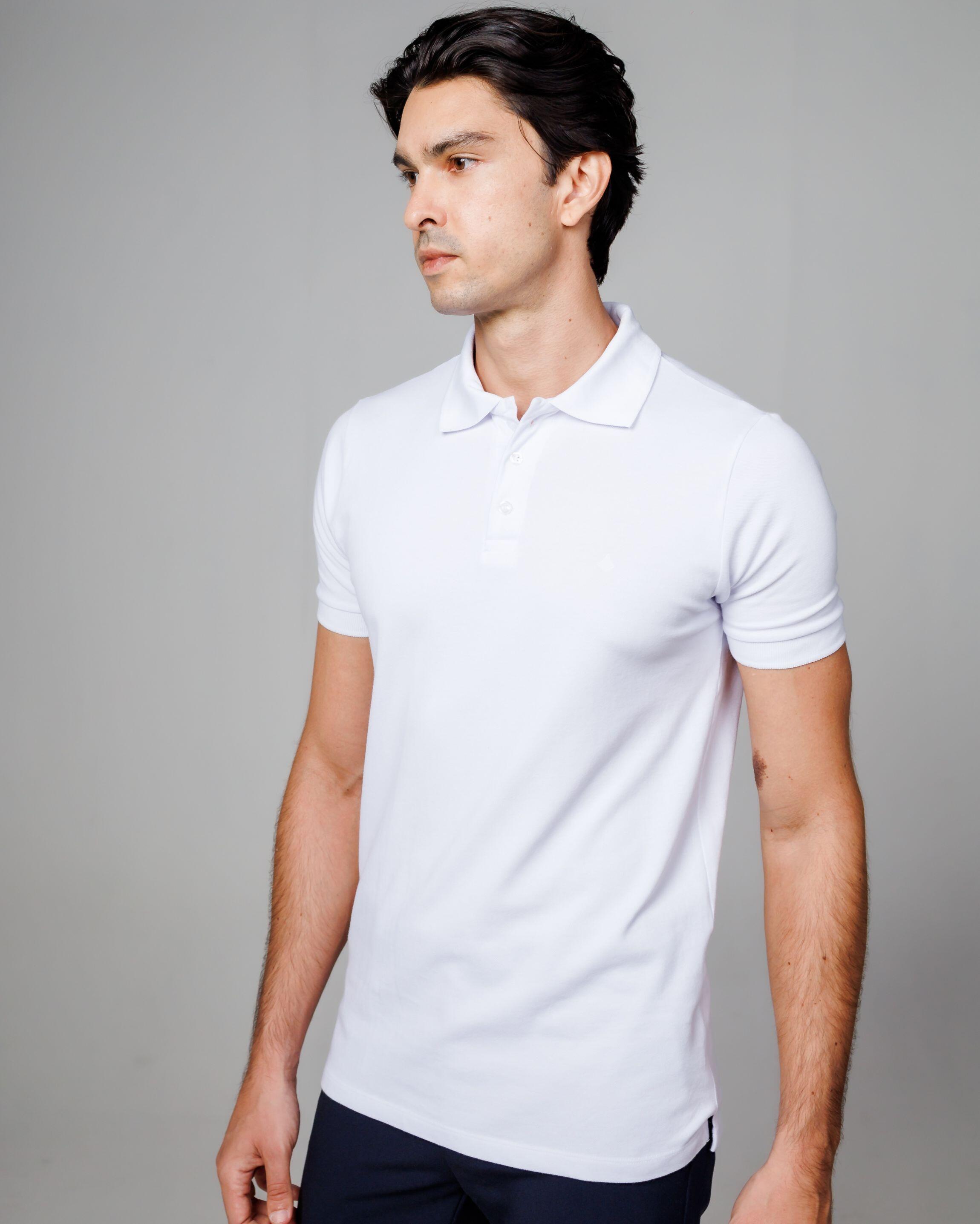 Polo Piquet Pima White