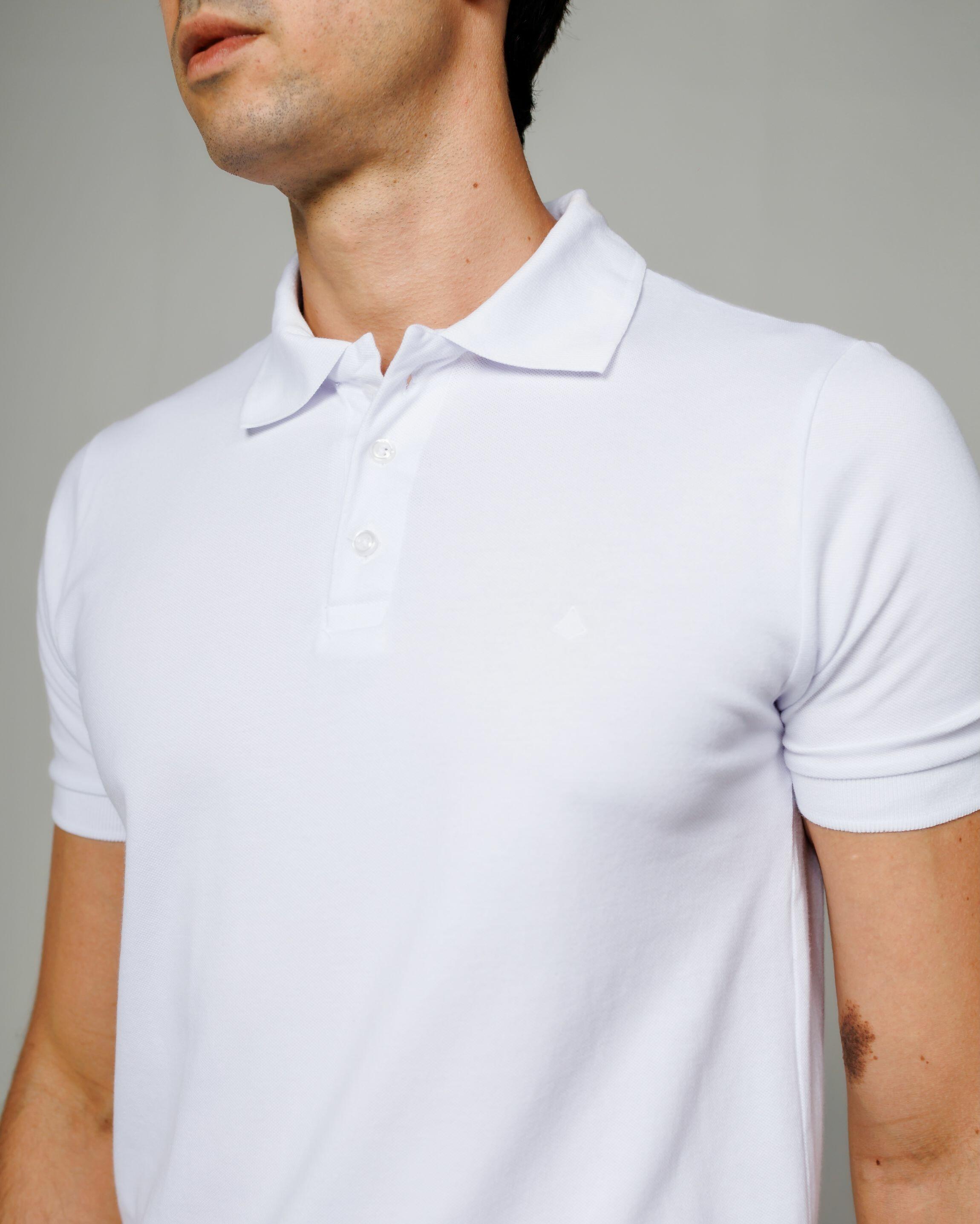 Polo Piquet Pima White
