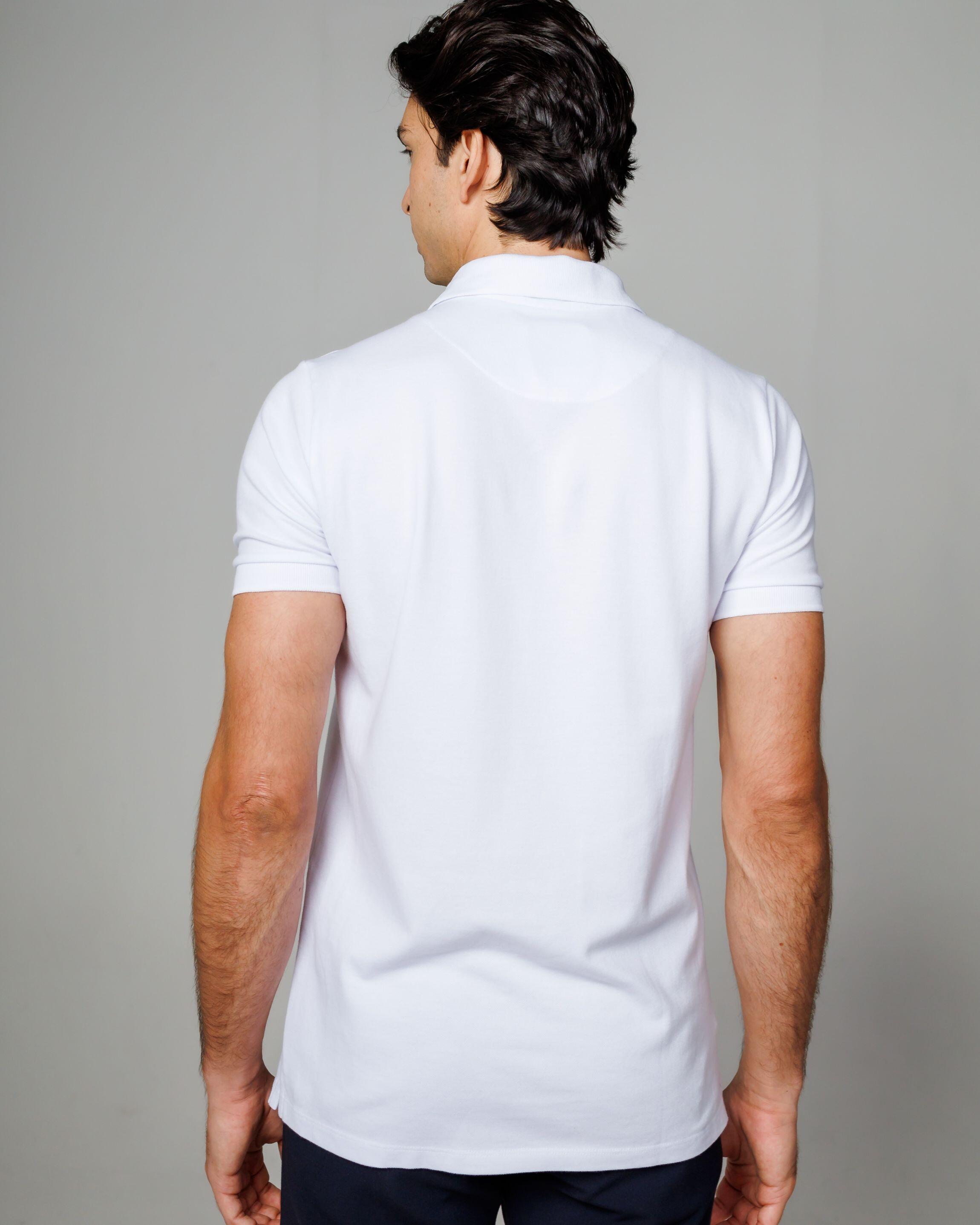 Polo Piquet Pima White