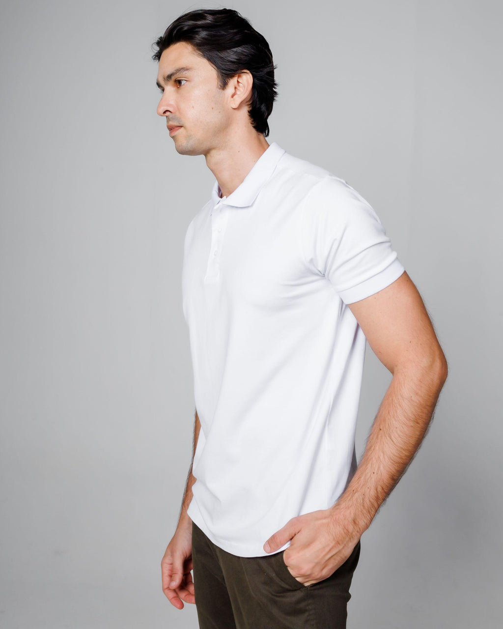 Polo Cotton Pima White