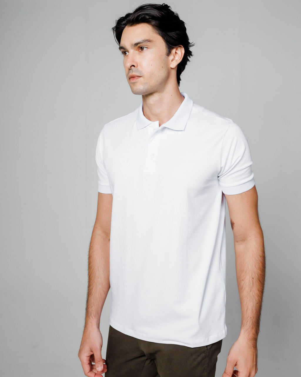 Polo Cotton Pima White