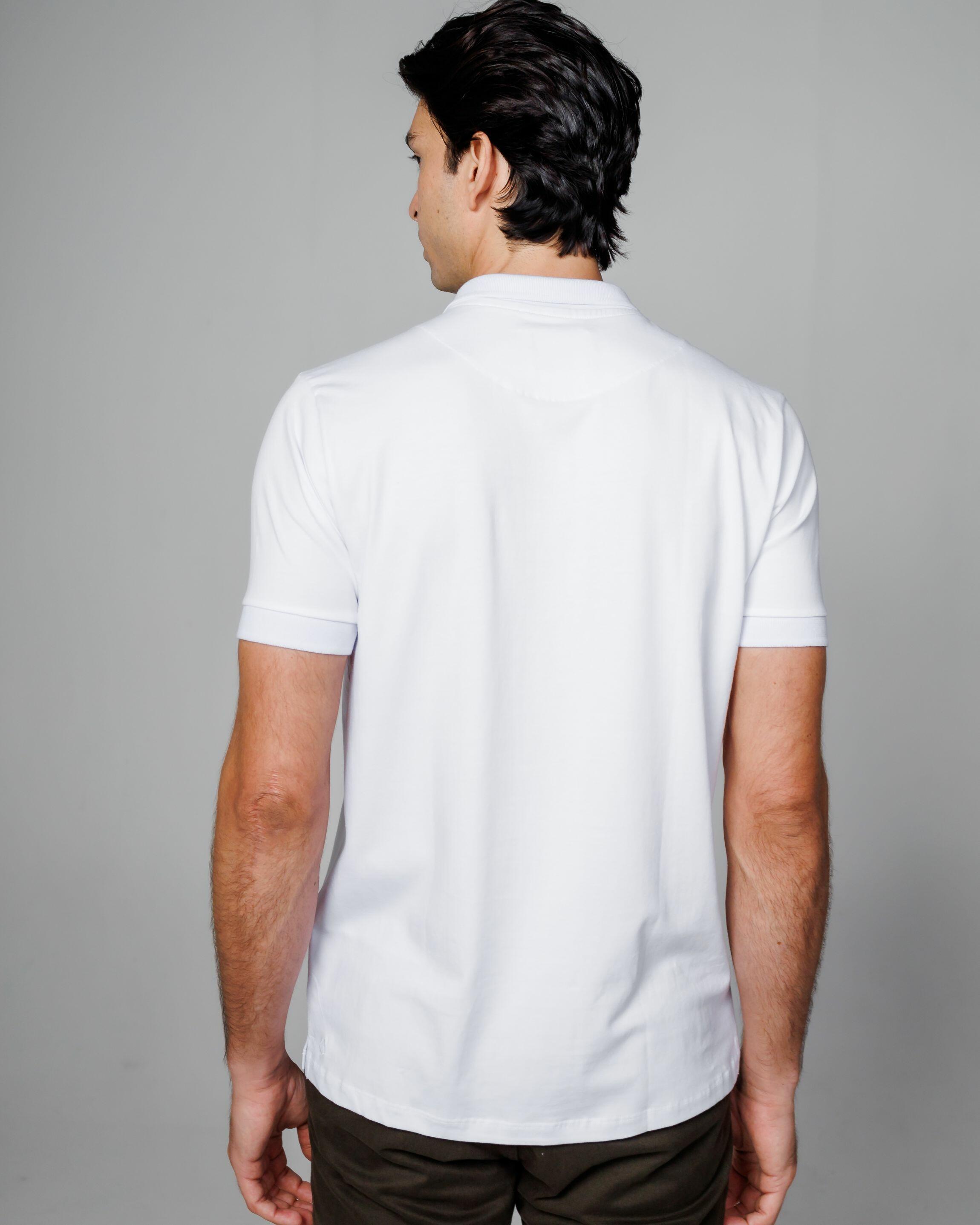 Polo Cotton Pima White