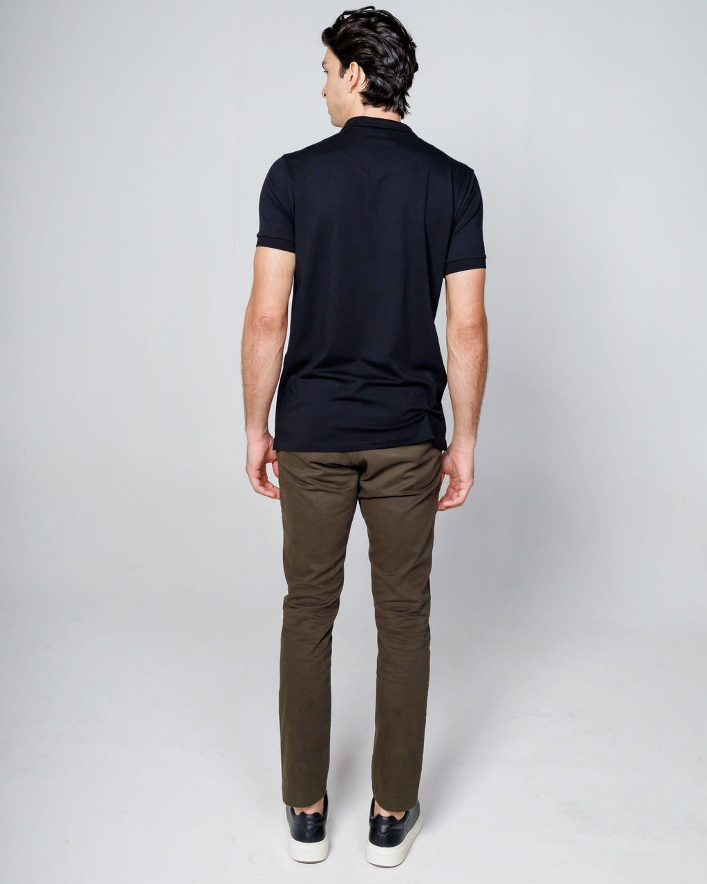 Polo Cotton Pima Black