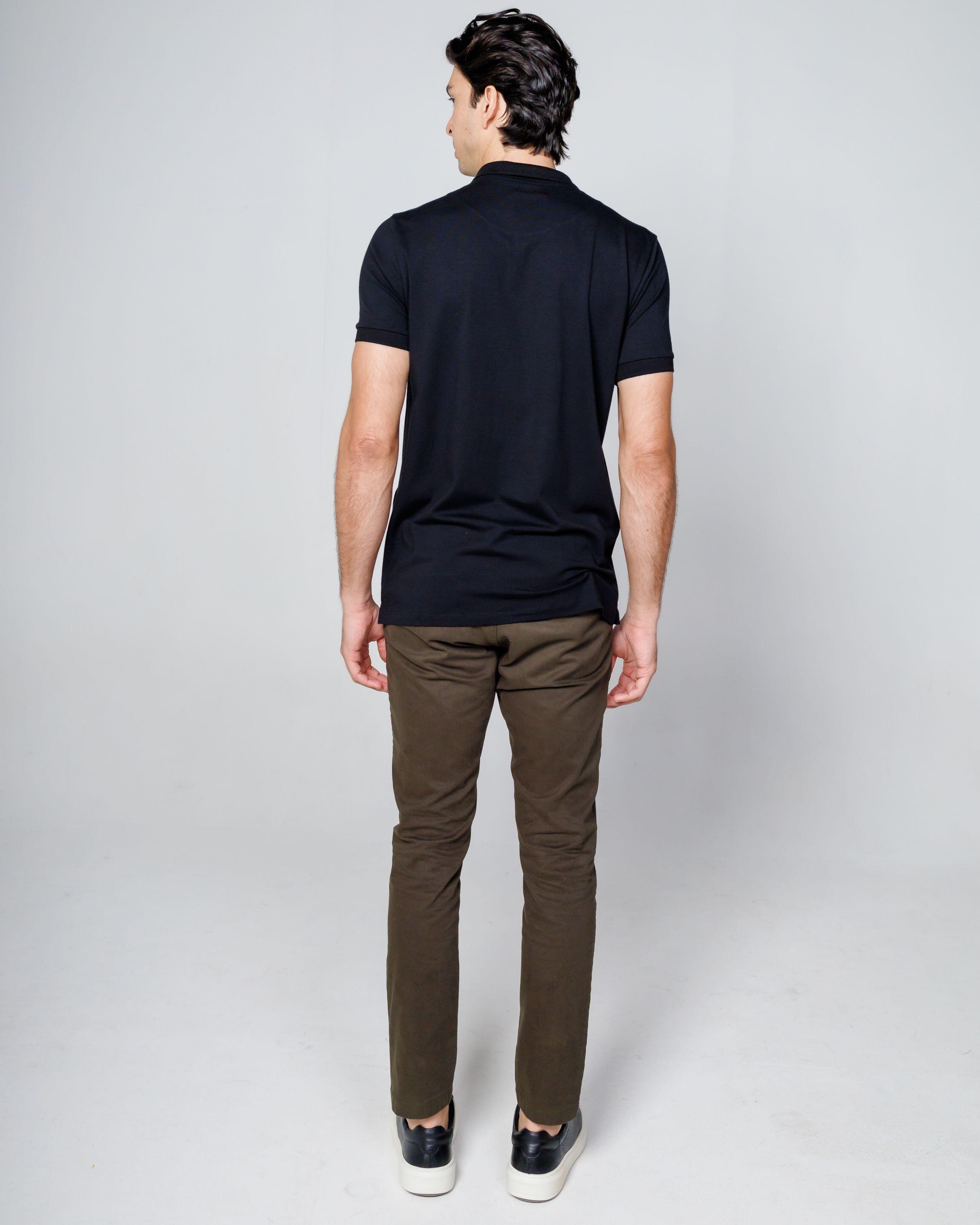 Polo Cotton Pima Black