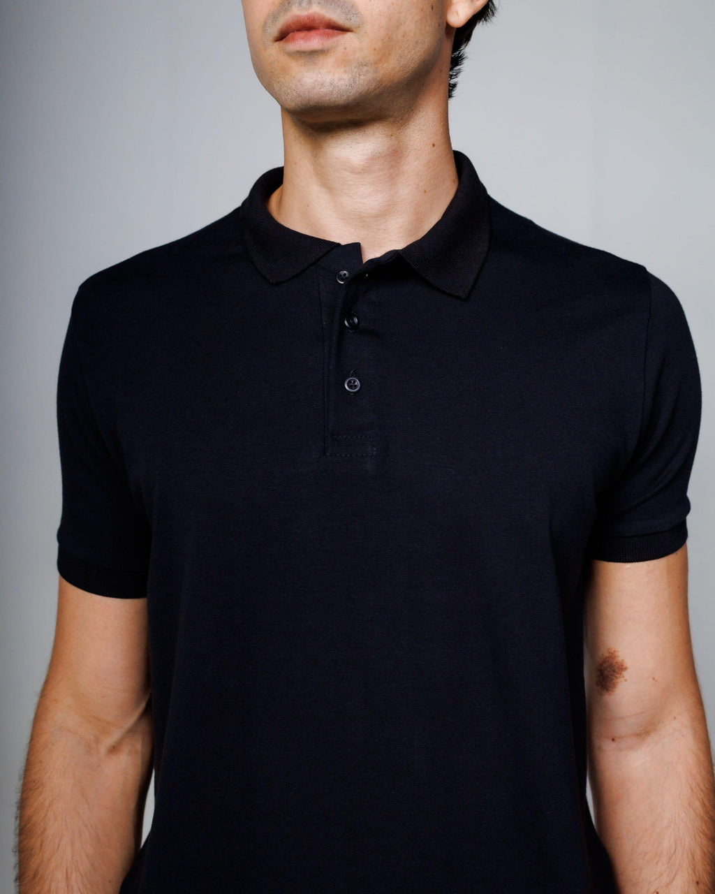 Polo Cotton Pima Black