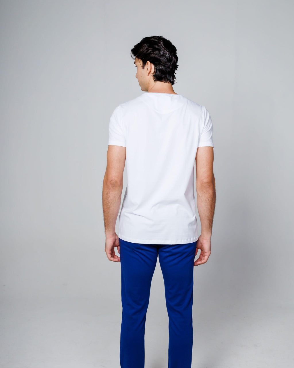 Camiseta Egípcio Gola Redonda White