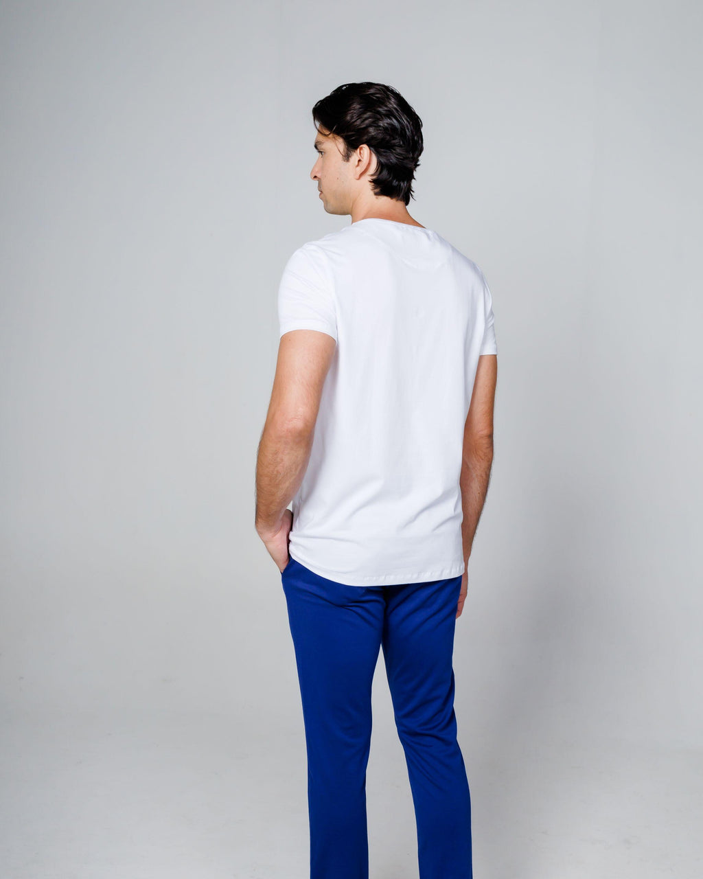 Camiseta Egípcio Gola Redonda White