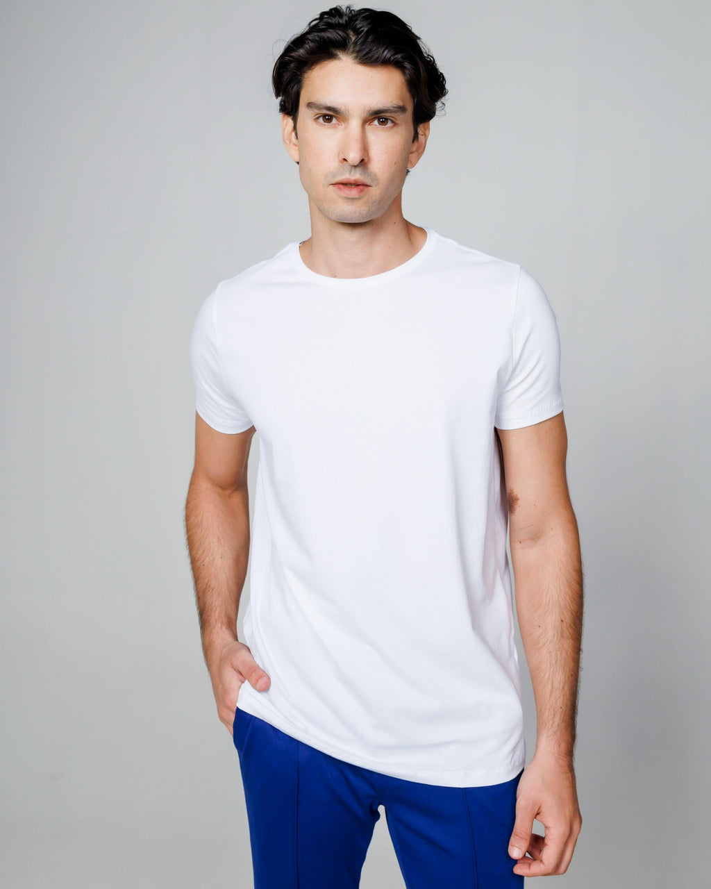 Camiseta Egípcio Gola Redonda White