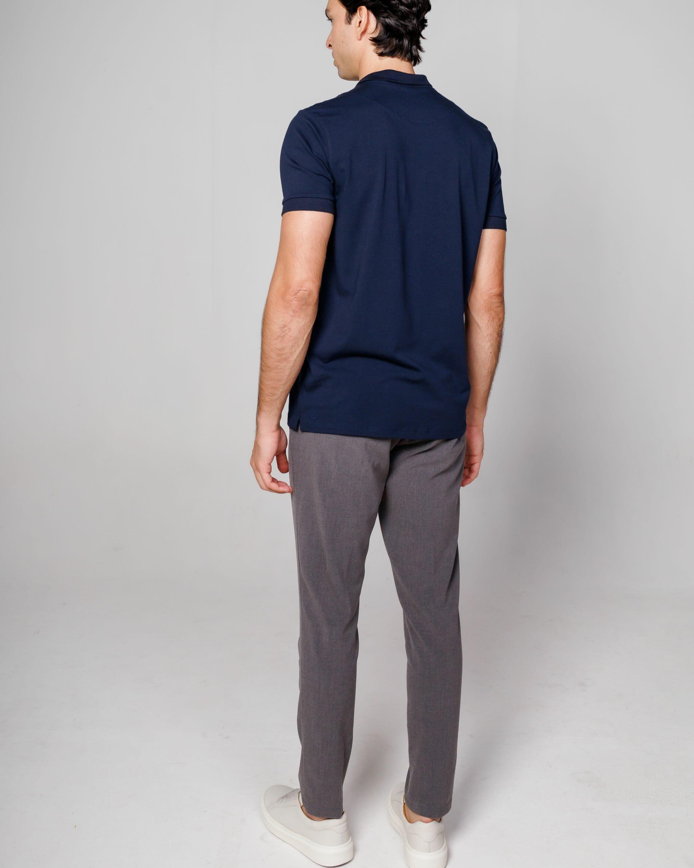Polo Cotton Pima Navy