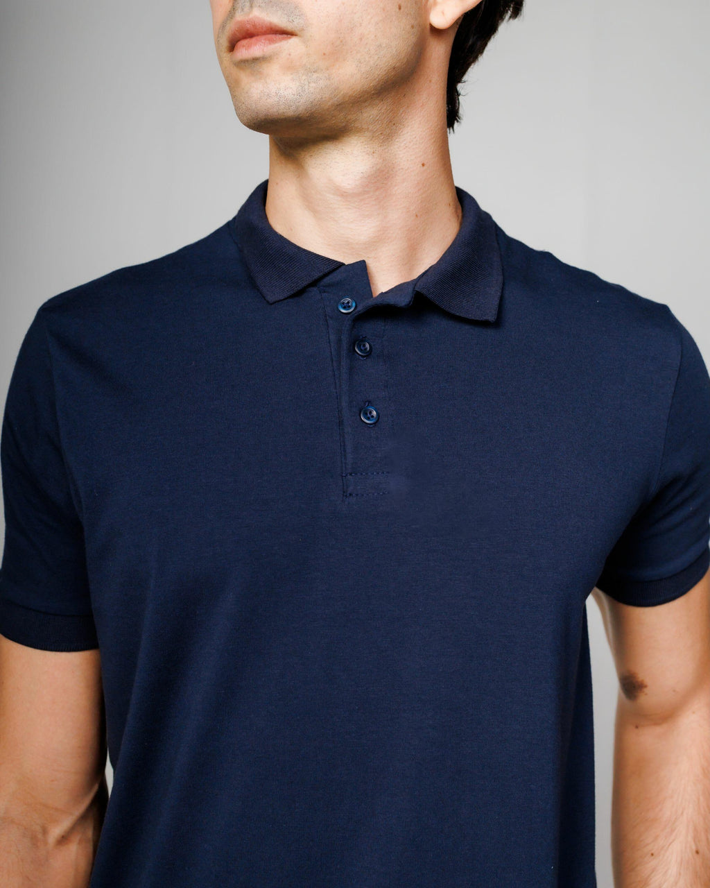 Polo Cotton Pima Navy
